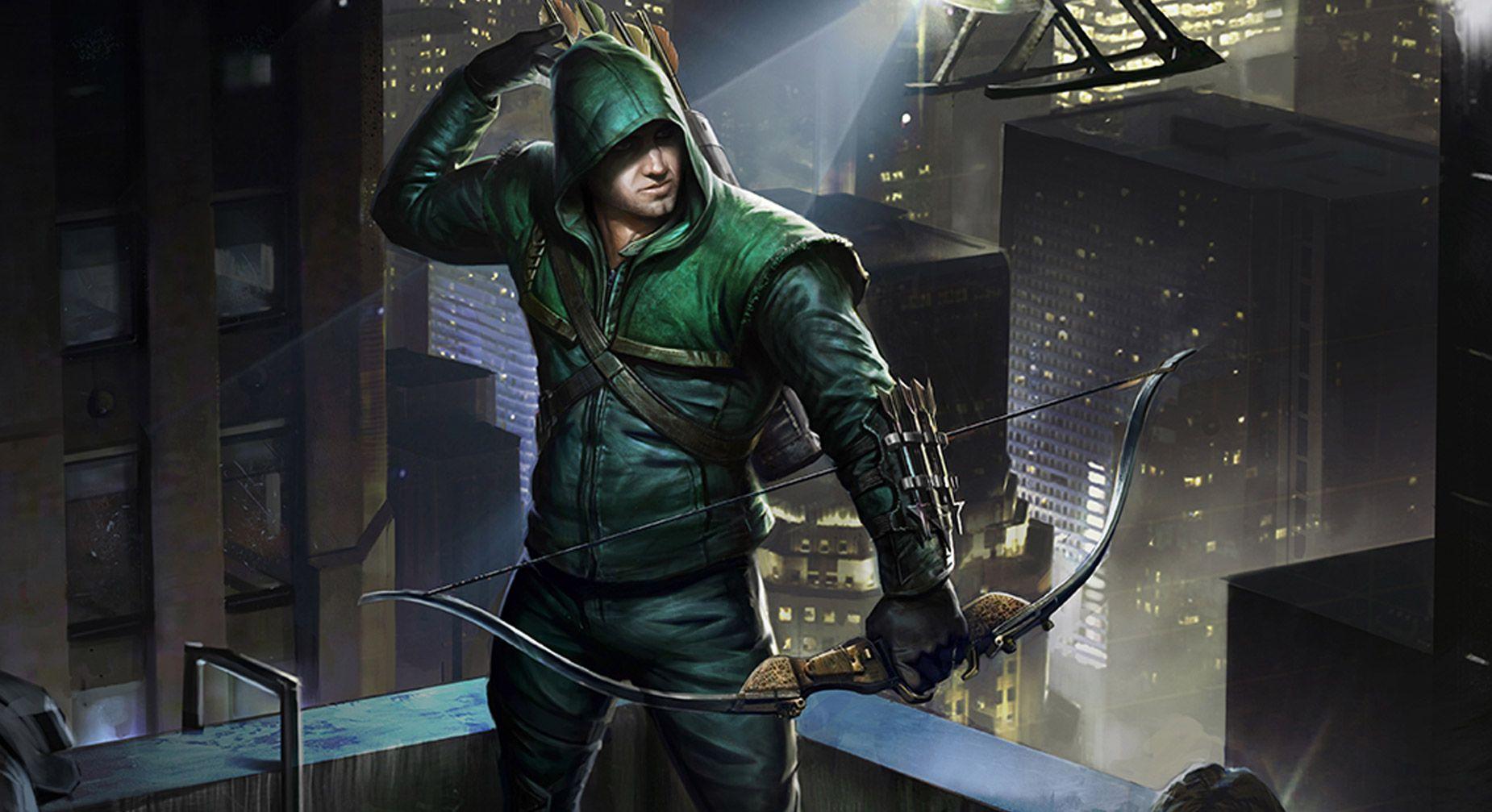 1850x1007 Beautiful Green Arrow Photo, 1850x1007