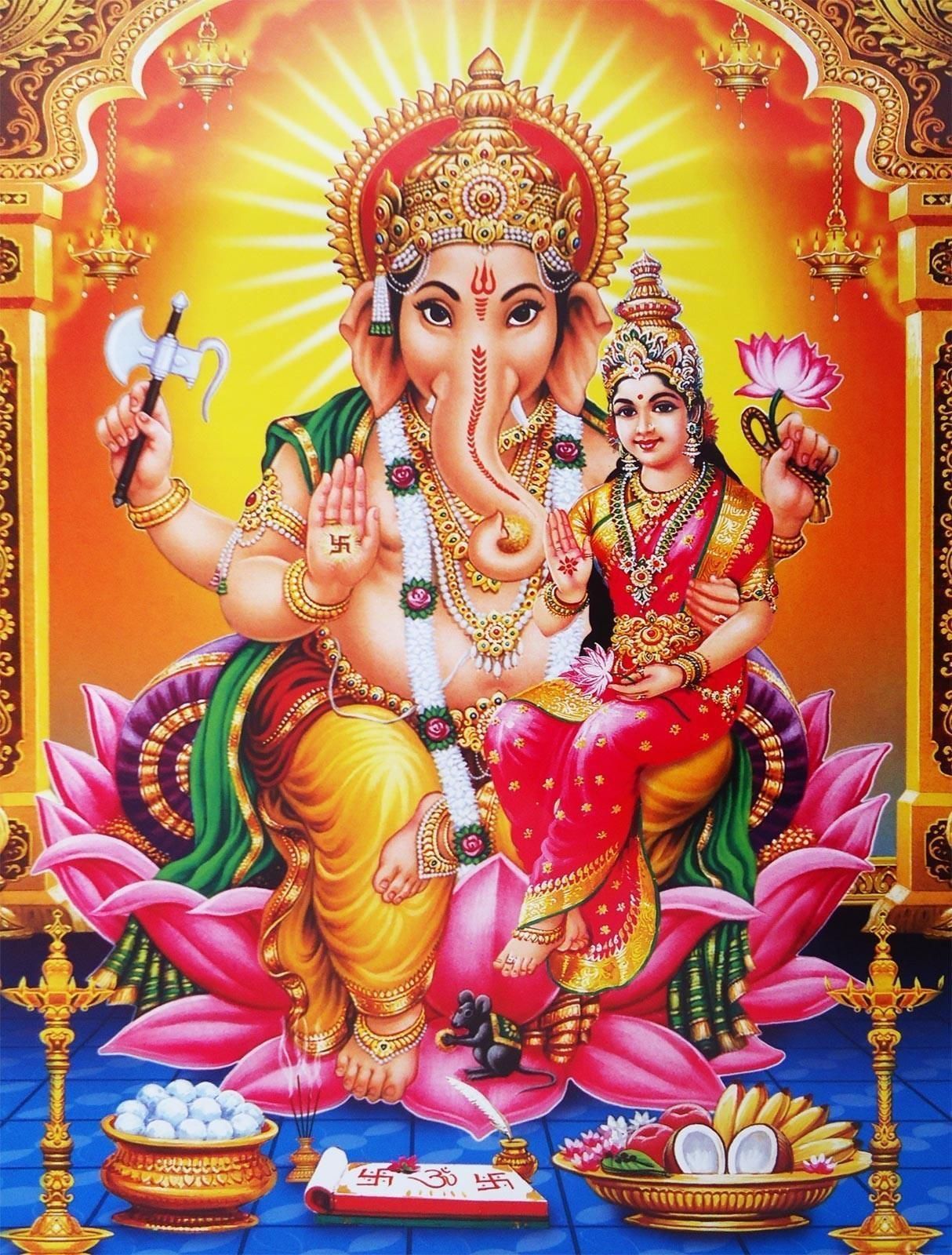 1214x1600 Karpaga Vinayagar Wallpaper