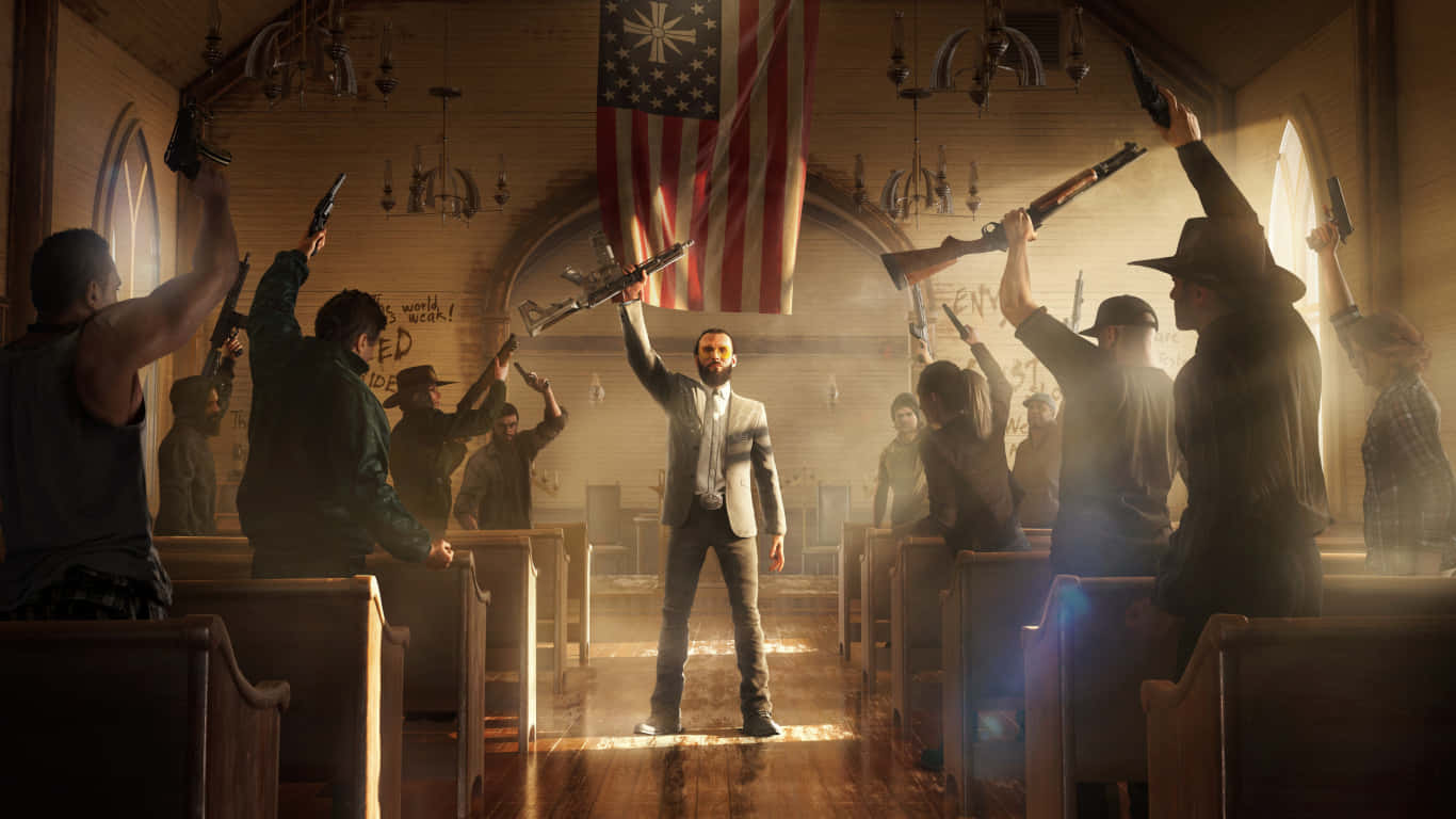 1366x768 Download 1366x768 Far Cry 5 Background & Joseph Seed
