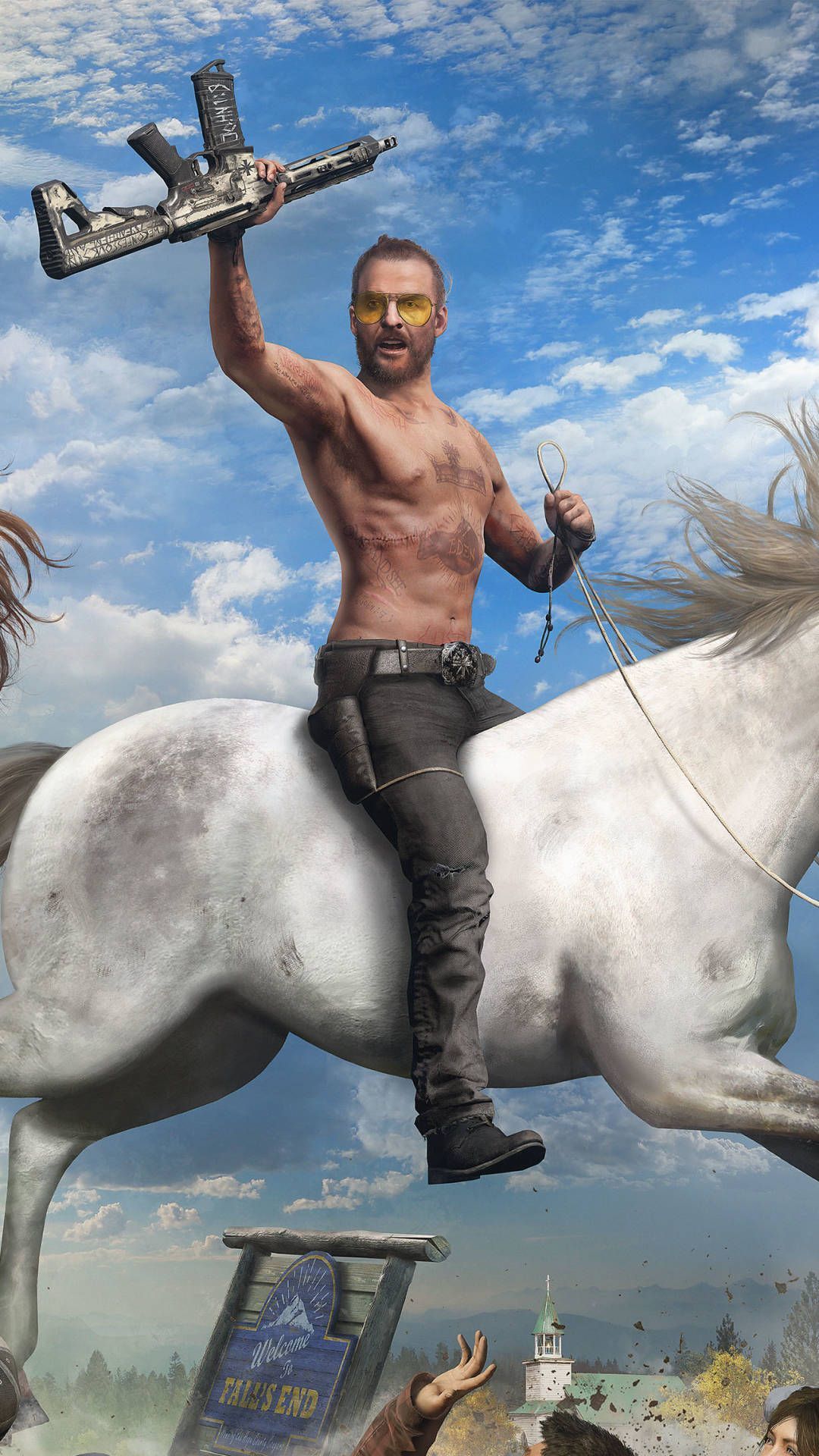 1080x1920 Download Far Cry 5 Joseph Seed iPhone Wallpaper