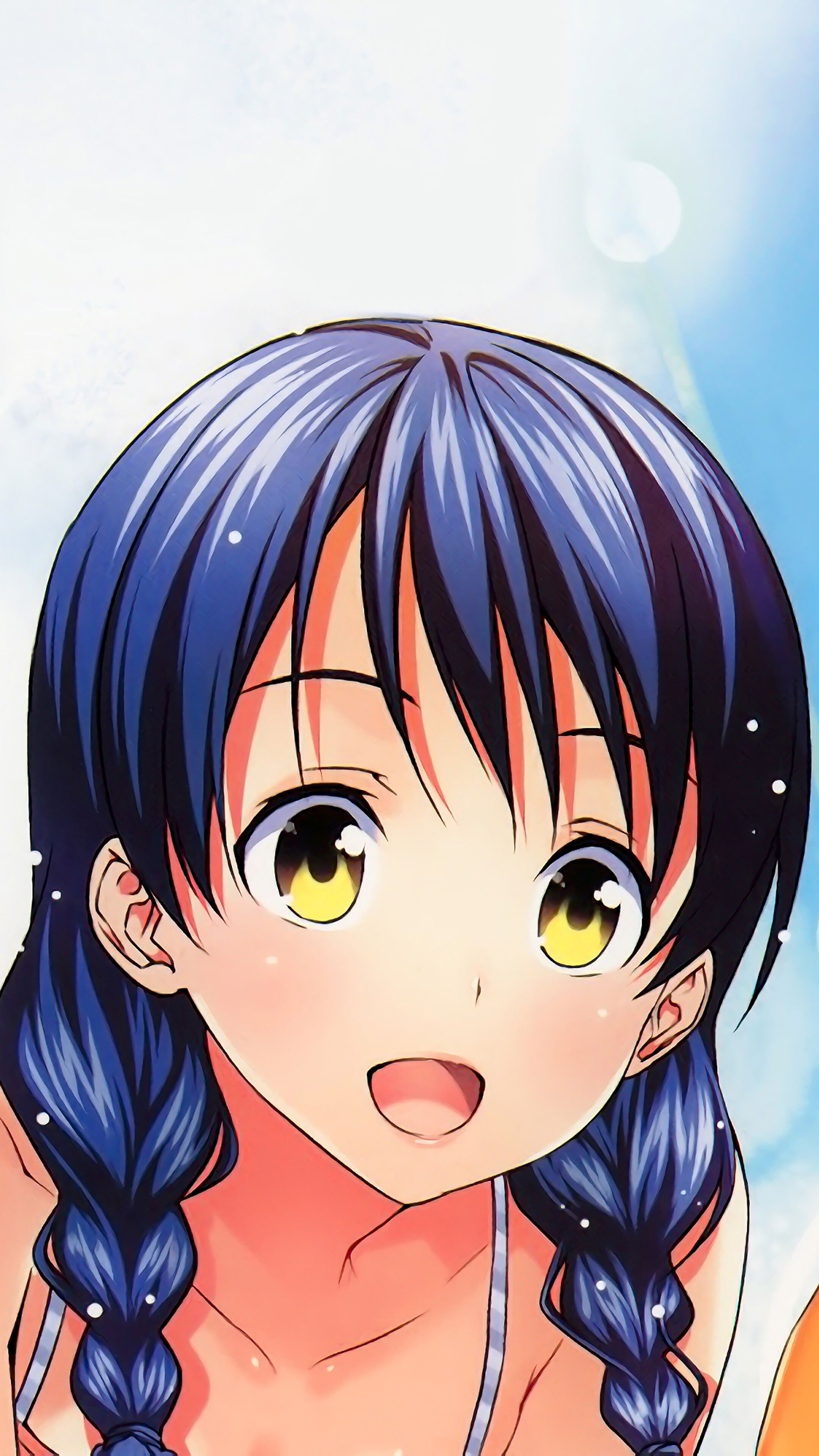 2160x3840 Food Wars, Anime, Girls, Swimsuit, Megumi Tadokoro, Ikumi Mito, 4k Gallery HD Wallpaper