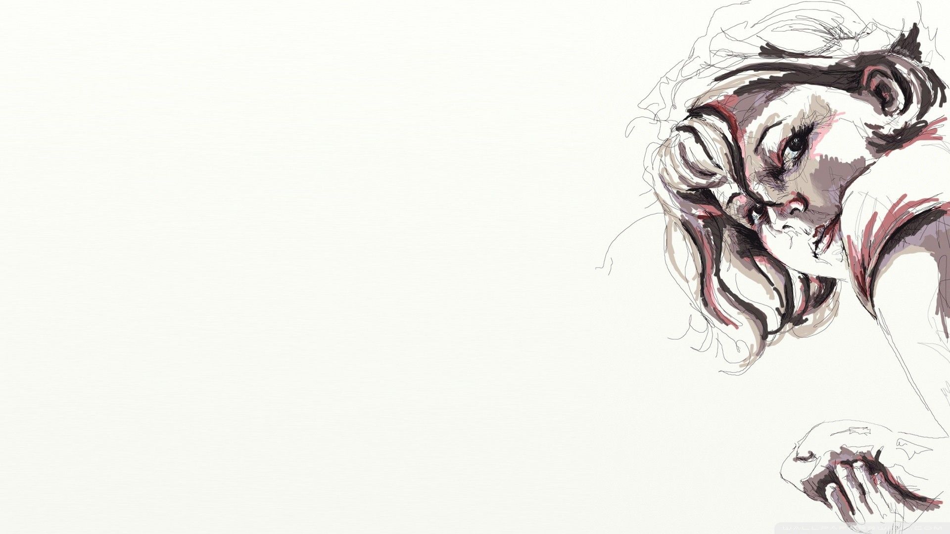 1920x1080 Sketches Wallpaper