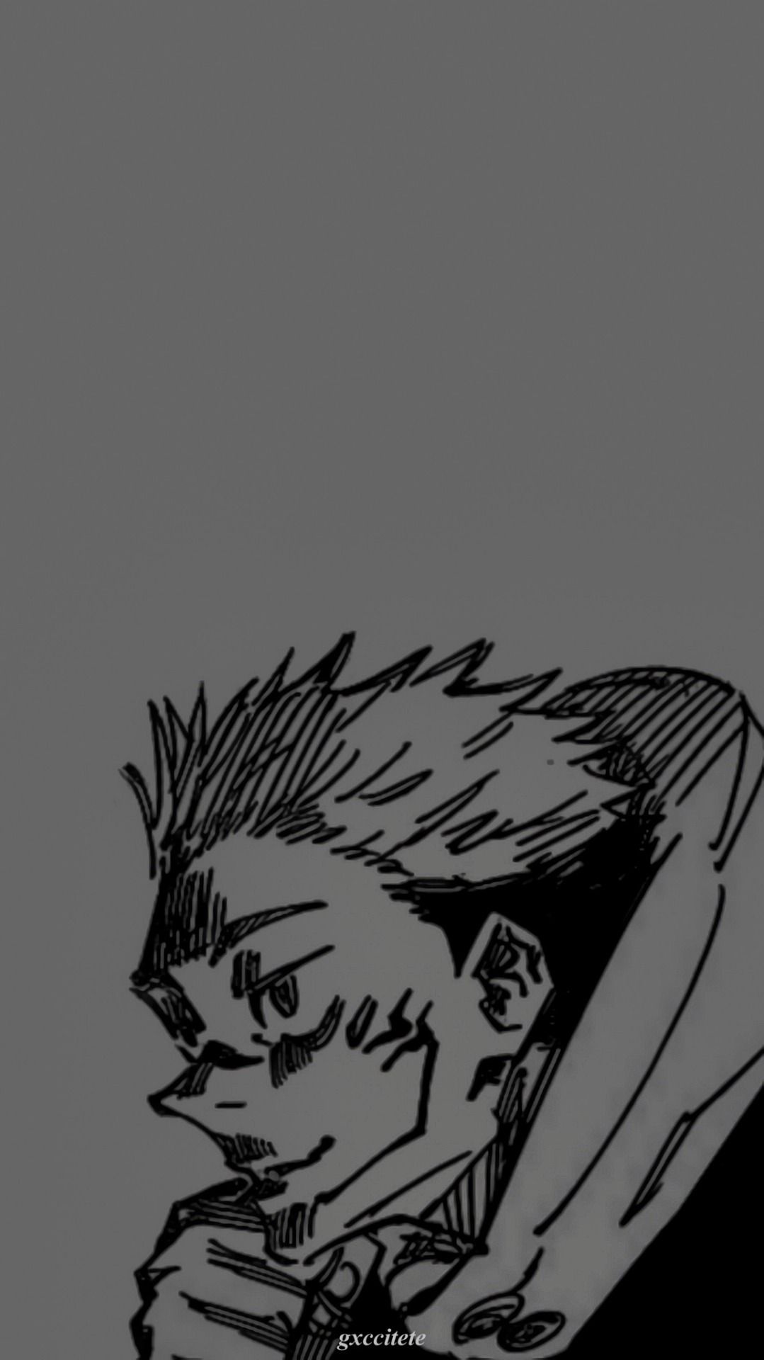 1079x1920 Sukuna Manga Wallpaper