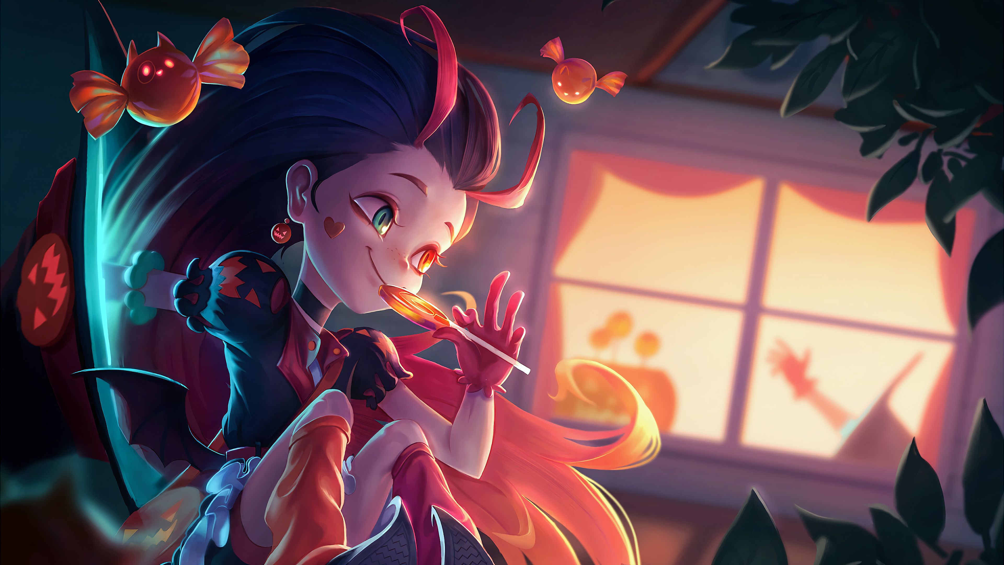 3840x2160 Wallpaper 4k Bewitching Zoe League Of Legends LoL lol Wallpaper