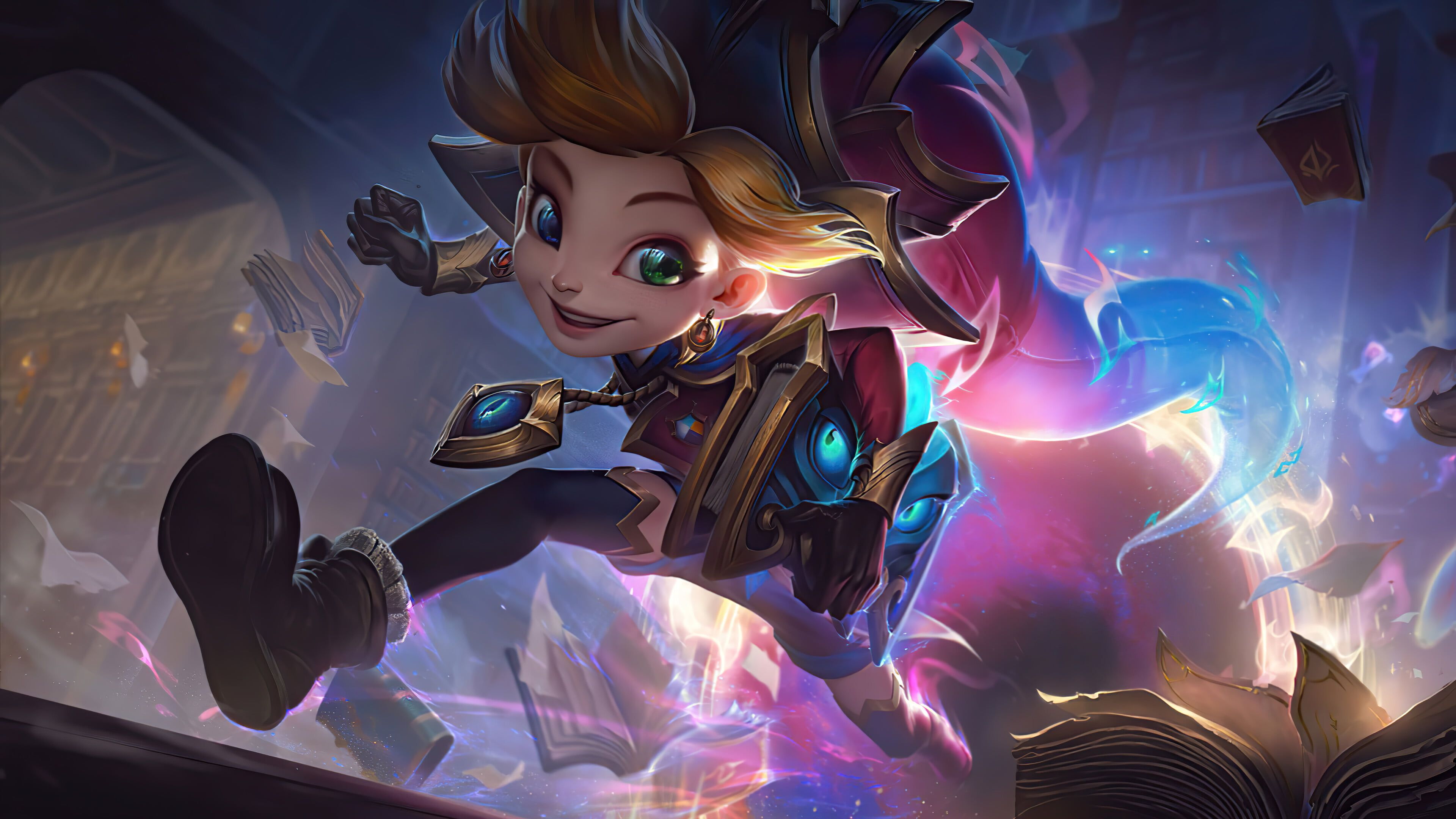 3840x2160 Wallpaper / Zoe (League of Legends), League of Legends, Riot Games, 4K free download