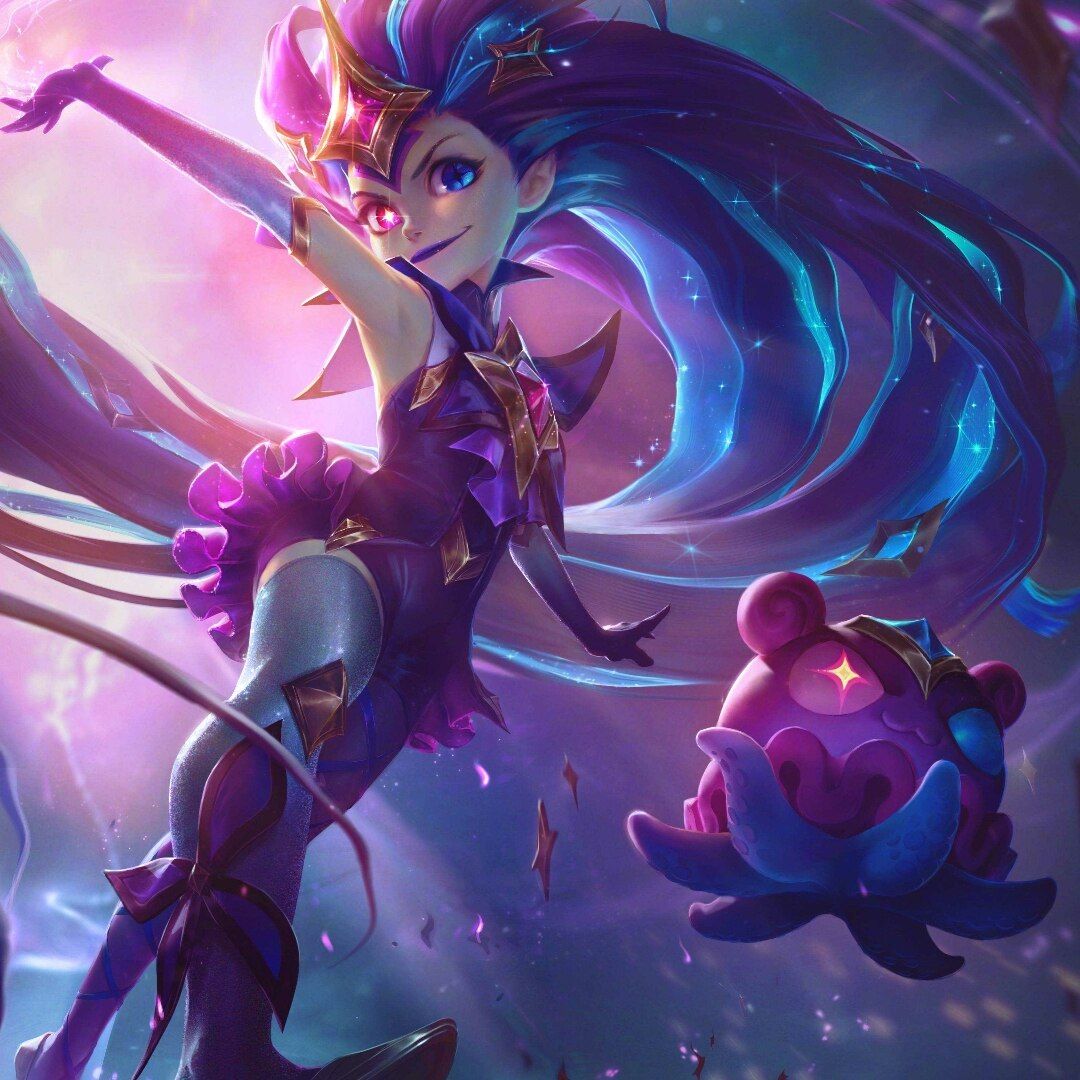 1080x1080 Steam Workshop::League of Legends Star Guardian Zoe Wallpaper