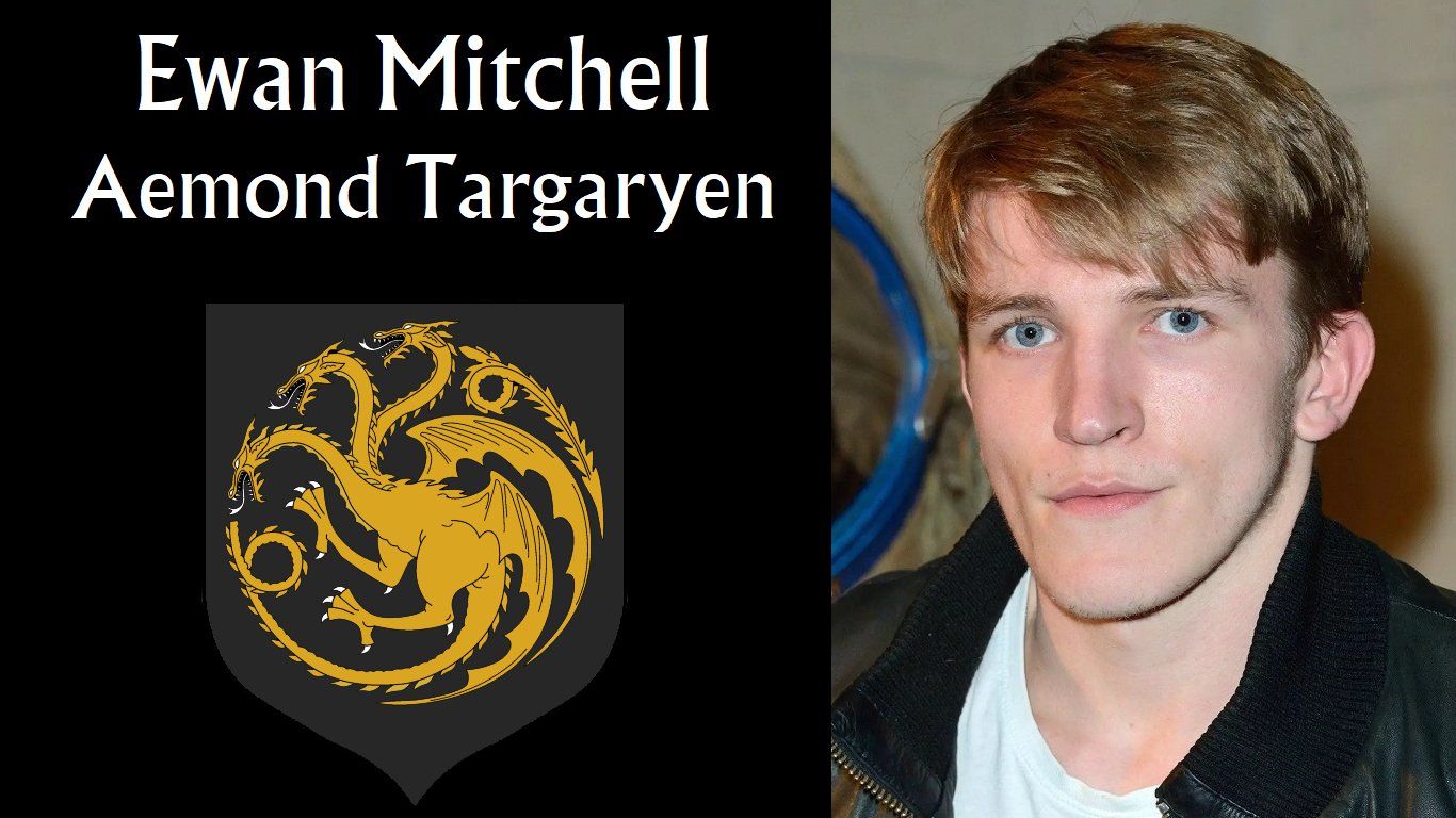 1366x768 The Dragon Demands - #HouseOfTheDragon Last Kingdom's Ewan Mitchell officially cast as Aemond Targaryen