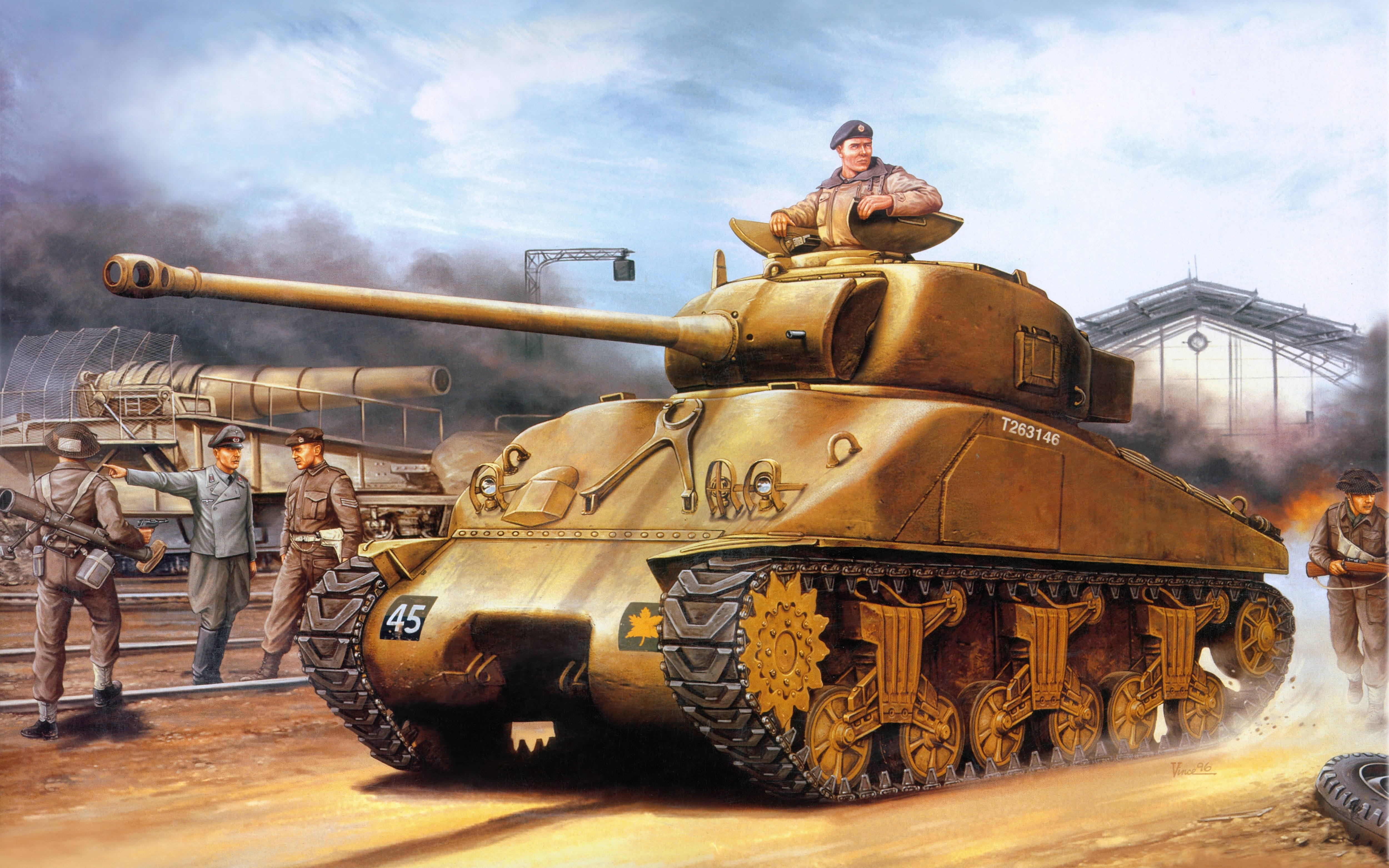 5000x3125 Wallpaper / 4K, m4 sherman free download