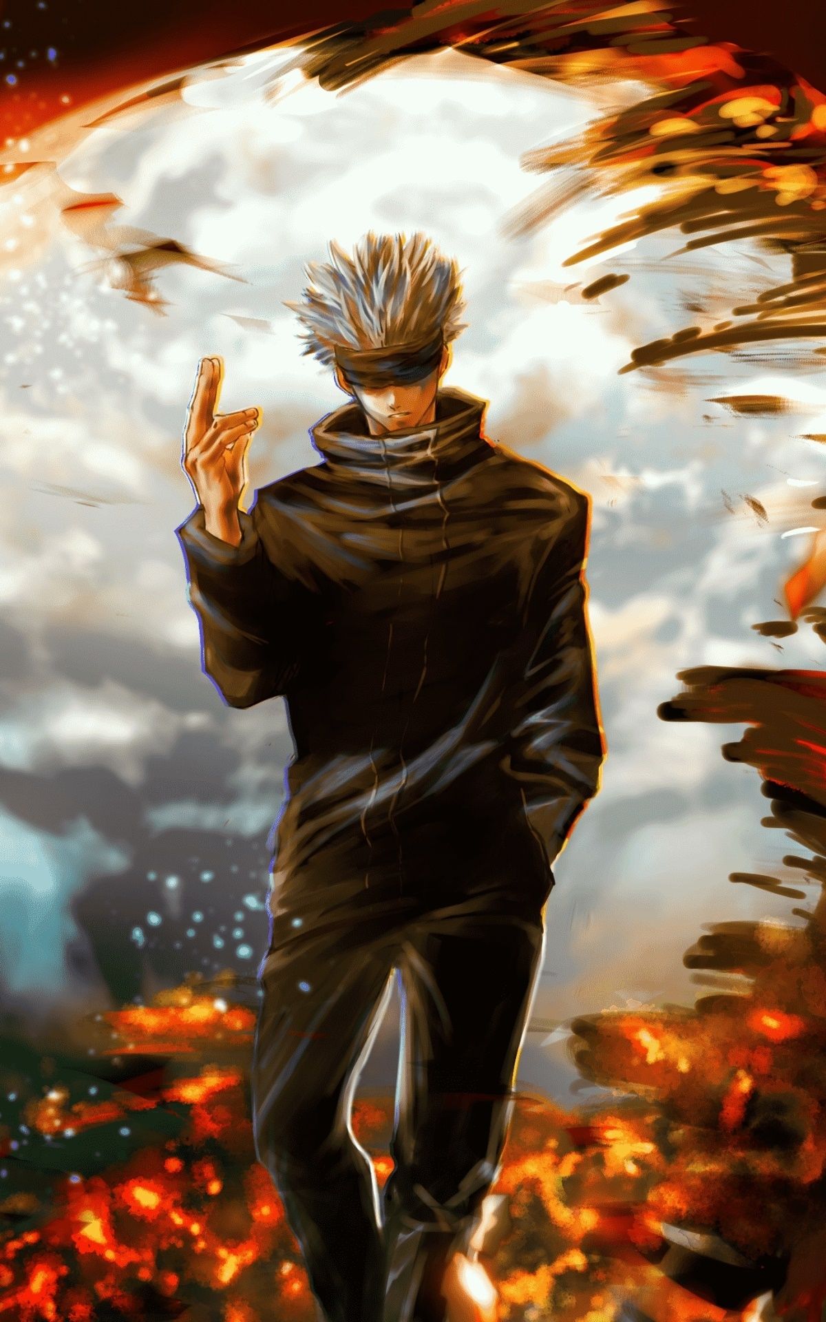 1200x1920 Wallpaper / Anime Jujutsu Kaisen Phone Wallpaper, Satoru Gojo, 1200x1920 free download