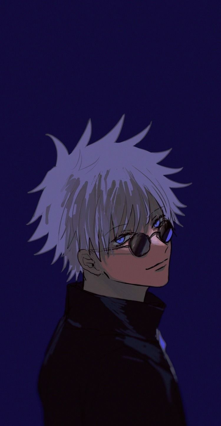 750x1440 Gojo Anime Wallpaper