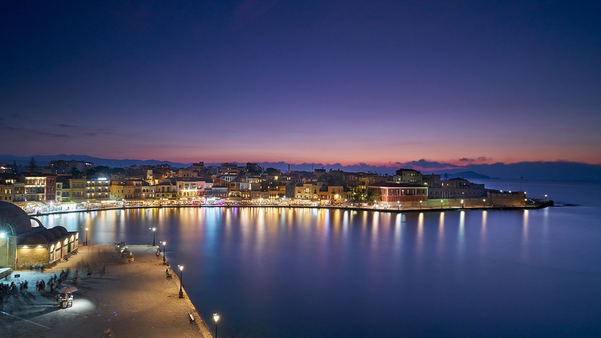 1920x1080 Chania: One of the most pictureque cities in Greece