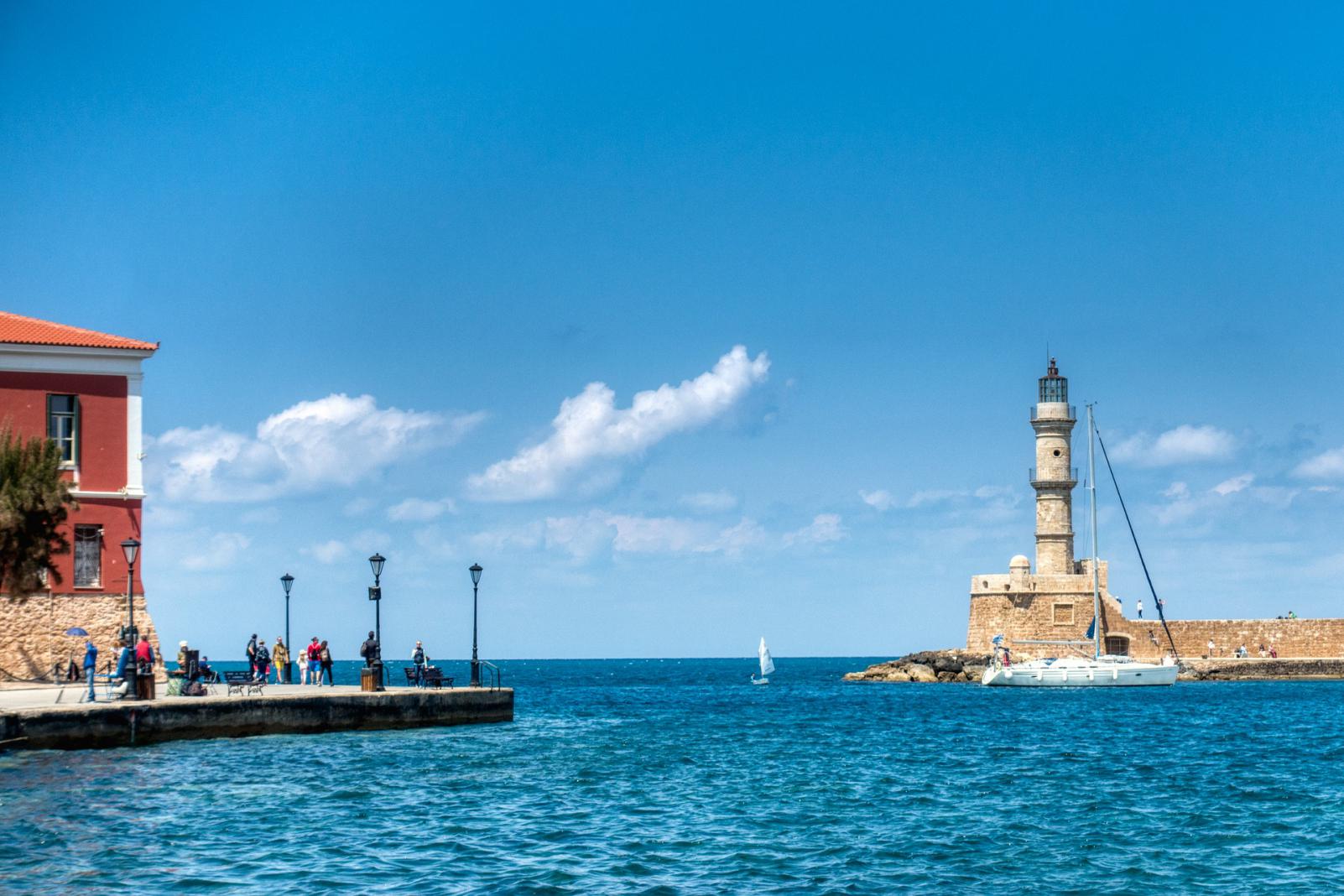 1602x1068 Chania harbour. Kids Love Greece