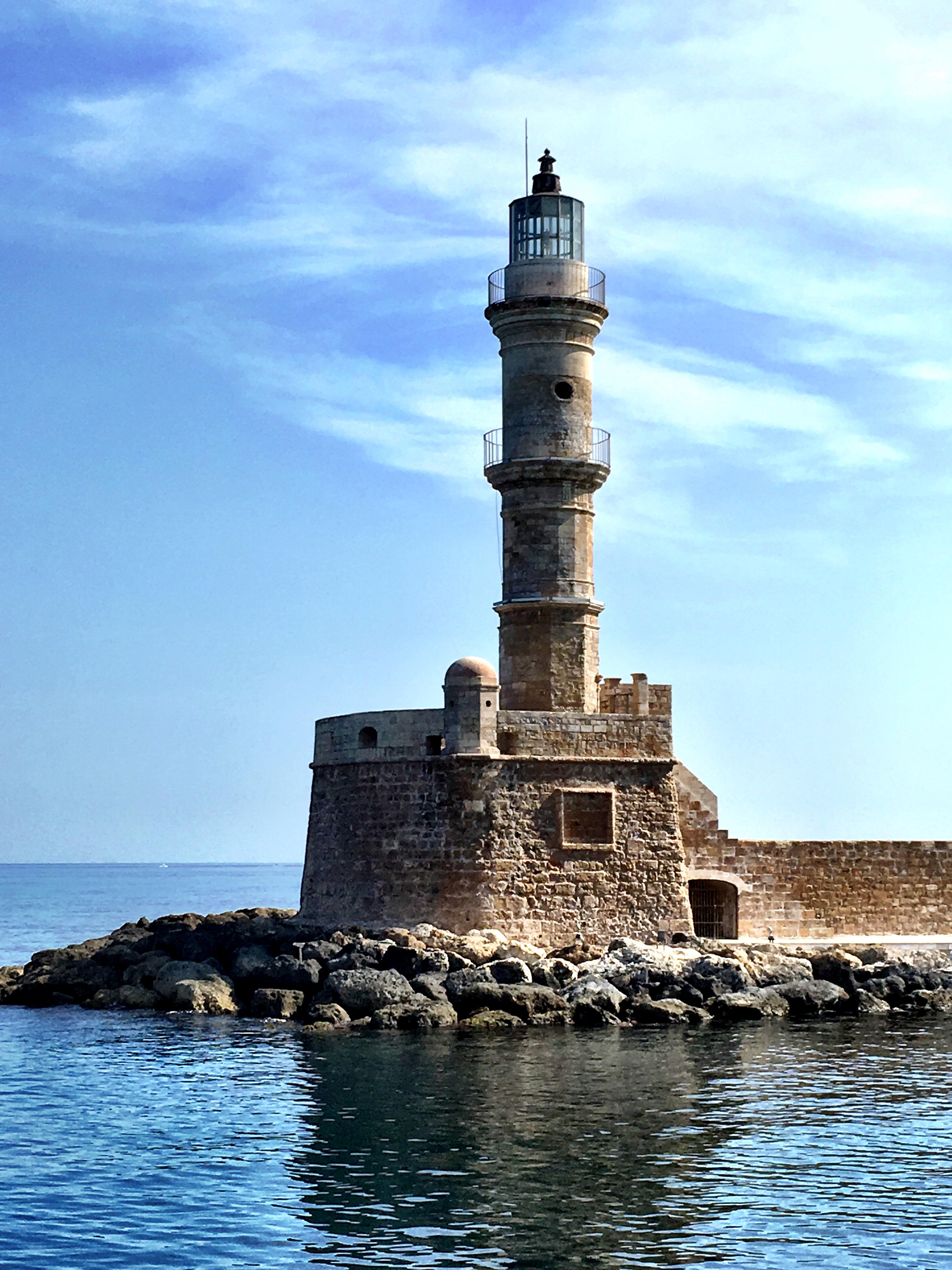 3024x4032 Lighthouse in Chania Crete on an iPhone SE