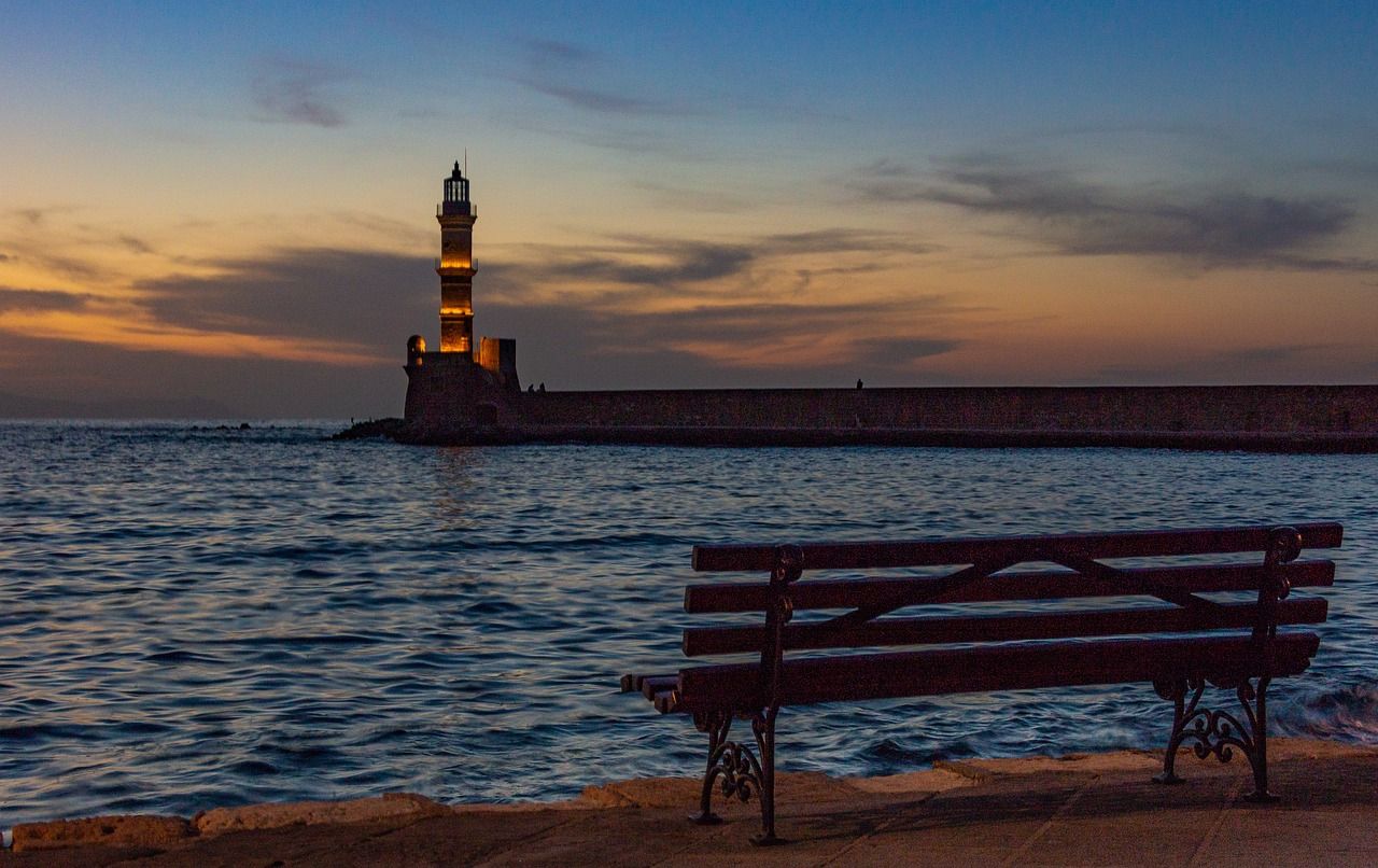 1280x806 Greece Crete Sunset