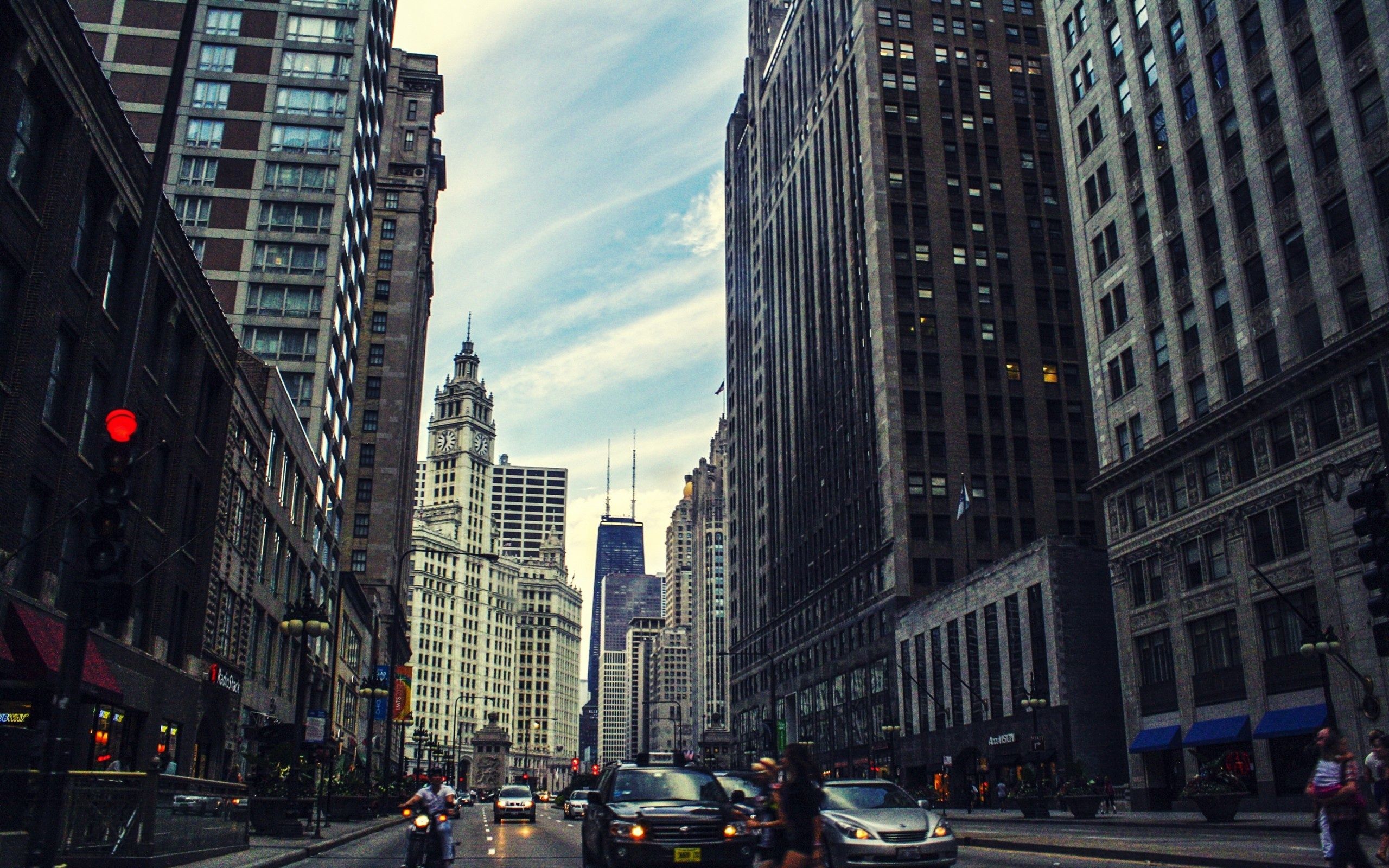 2560x1600 Downtown Chicago Desktop Wallpaper