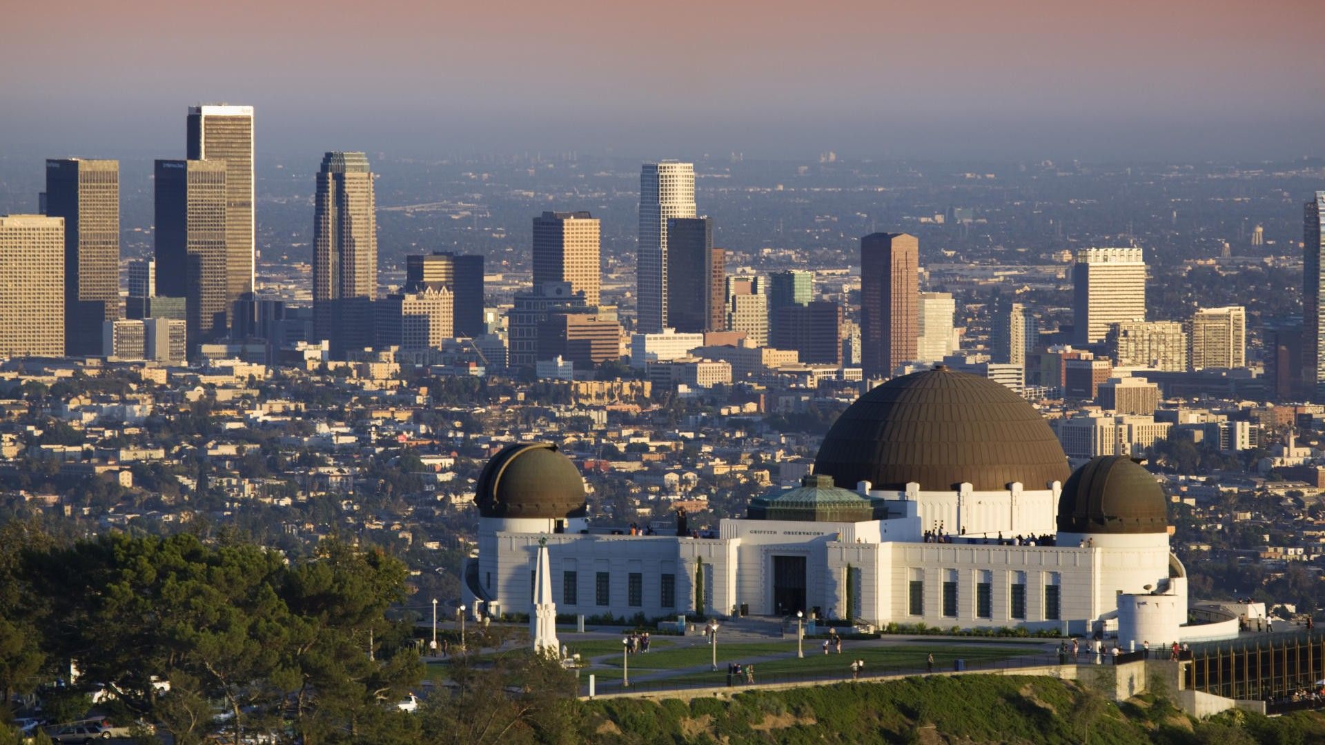 1920x1080 Downtown LA Wallpaper