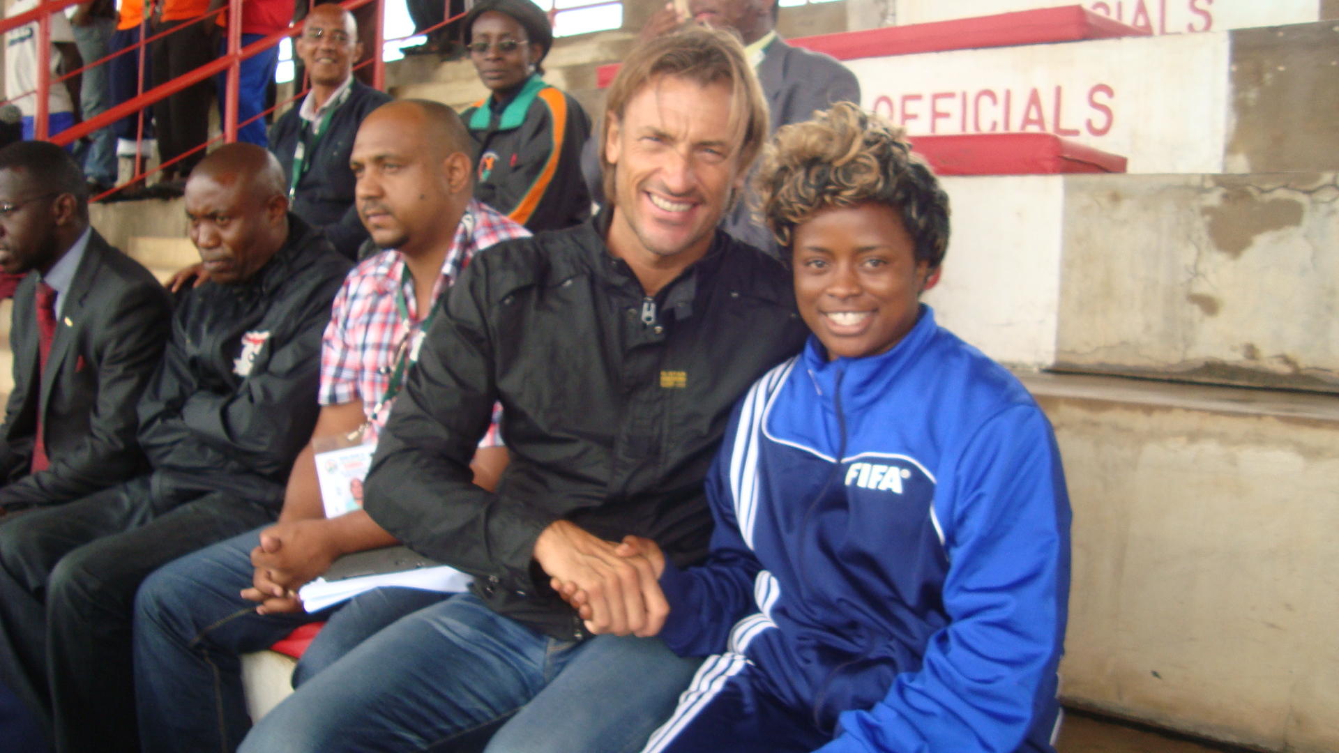 1920x1080 Herve Renard - Thanx my coach for this meeting. :))