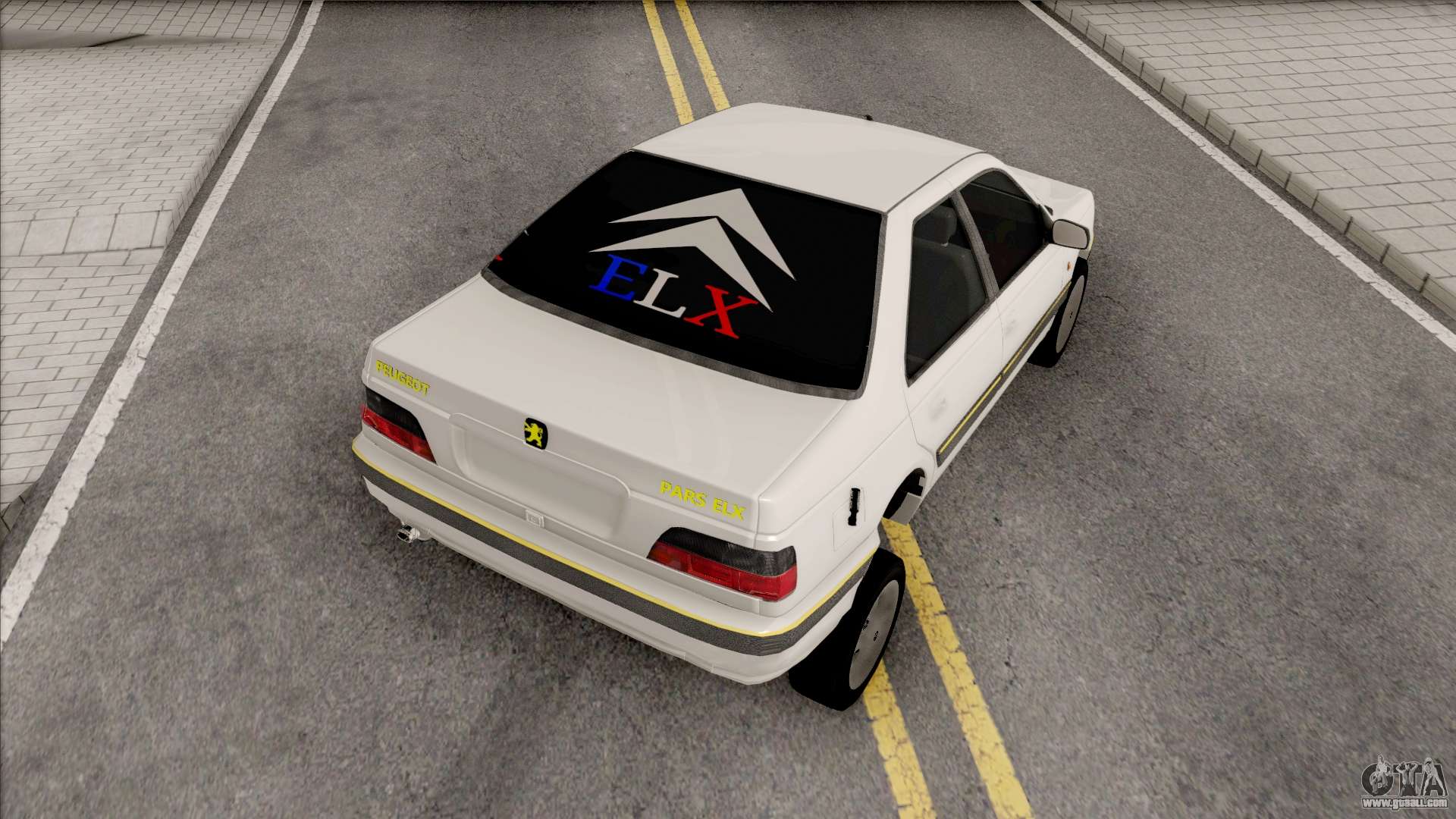 1920x1080 Peugeot Pars ELX for GTA San Andreas