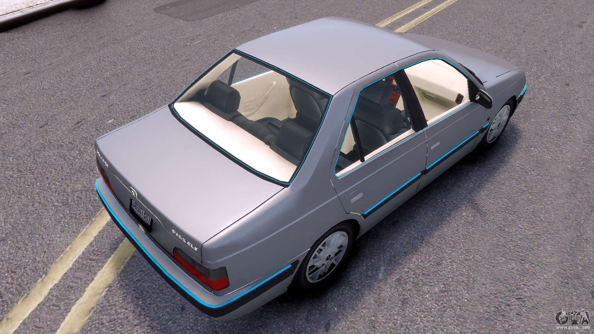 1920x1080 Ikco Peugeot Pars ELX for GTA 4