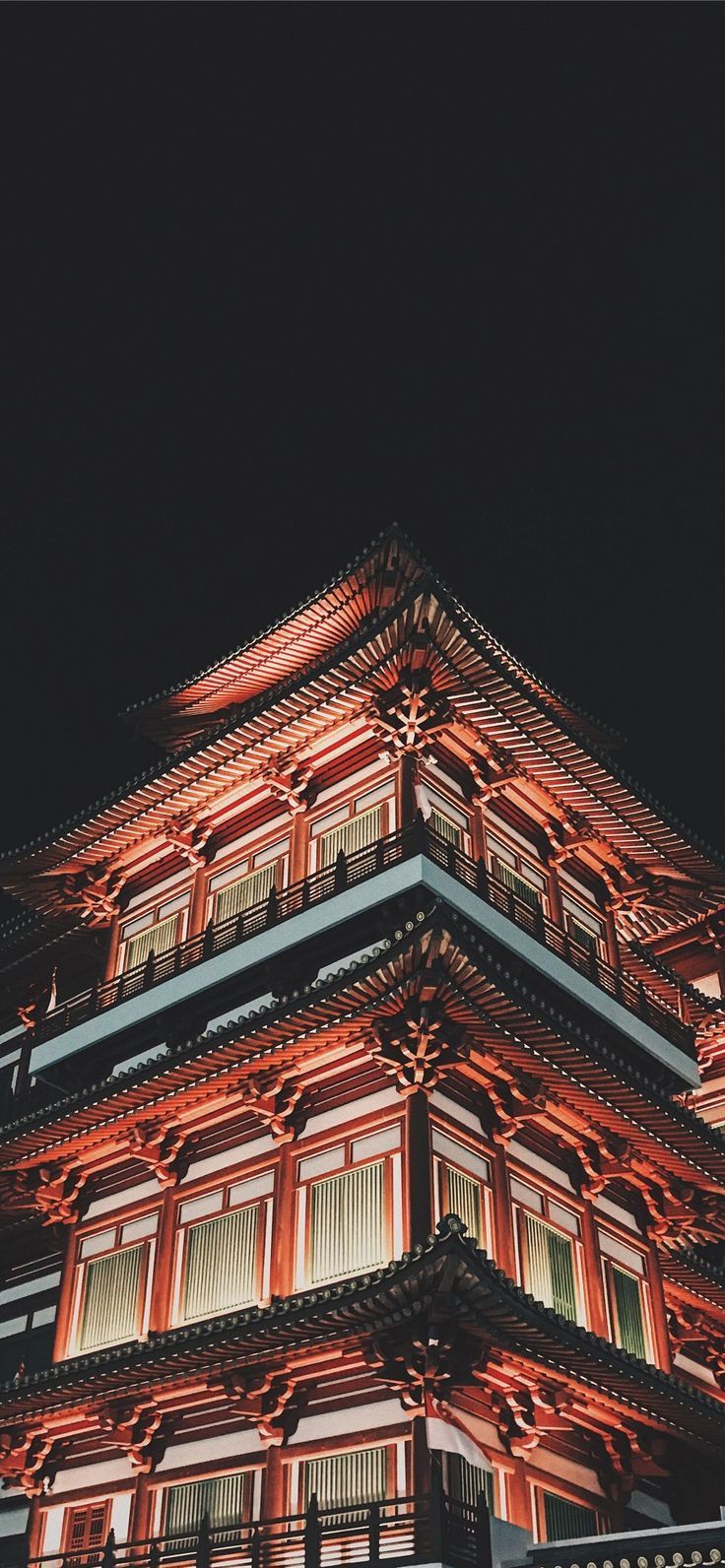 736x1592 Free download the Japanese Temple Phone