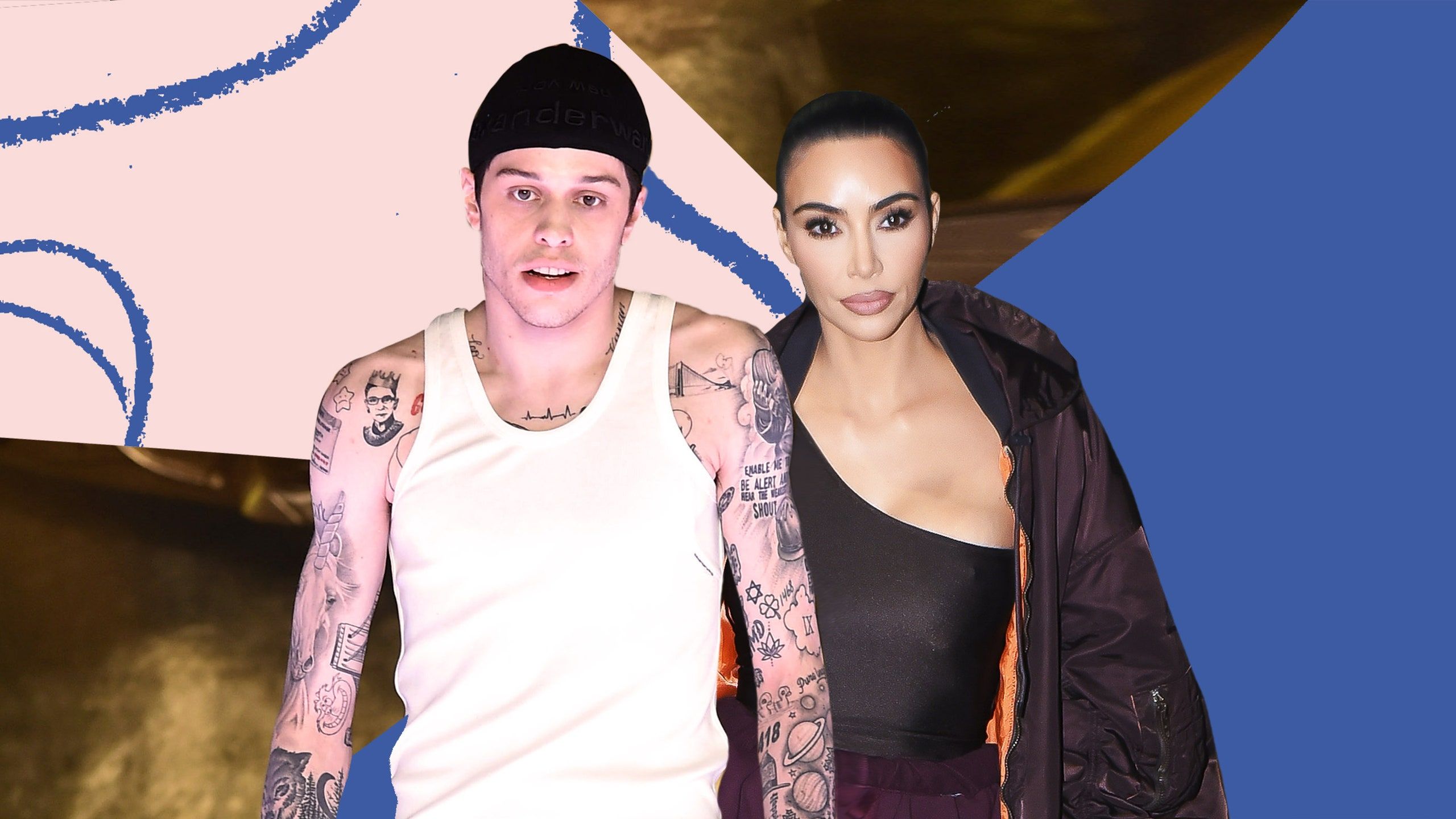 2560x1440 Kim Kardashian and Pete Davidson Had Another Very Public Date Night
