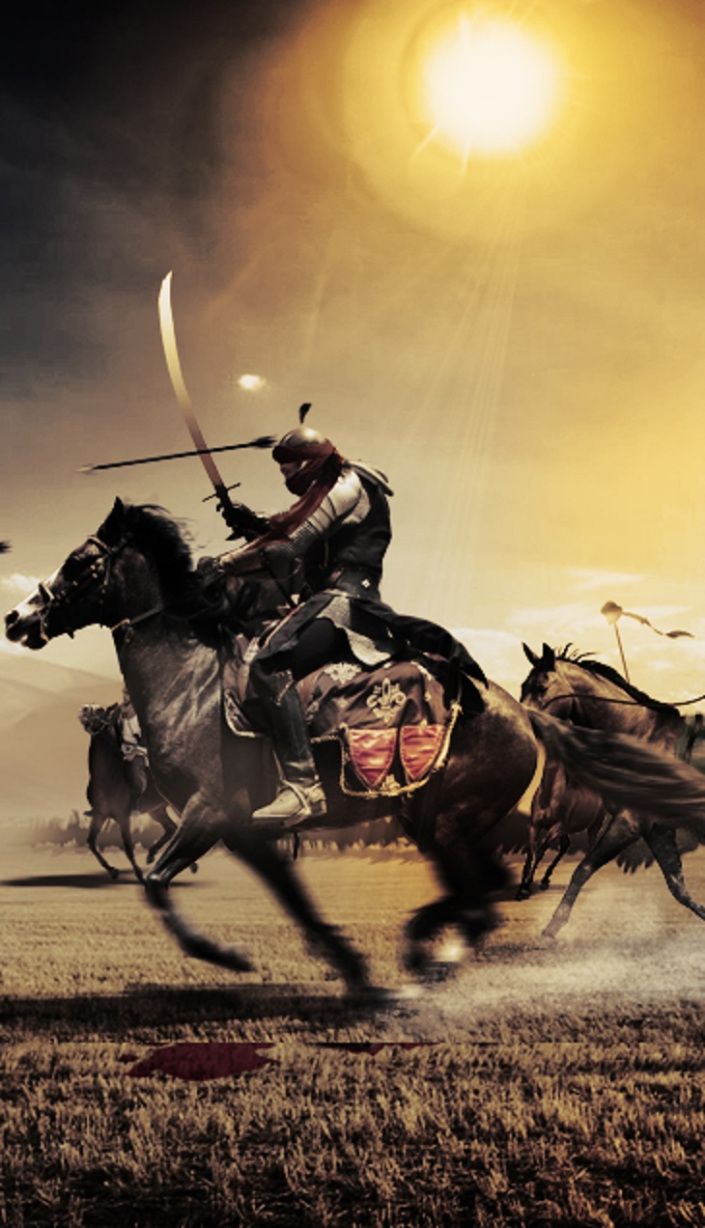 705x1228 Arabian warrior. Warriors wallpaper, Islamic artwork, Karbala photography