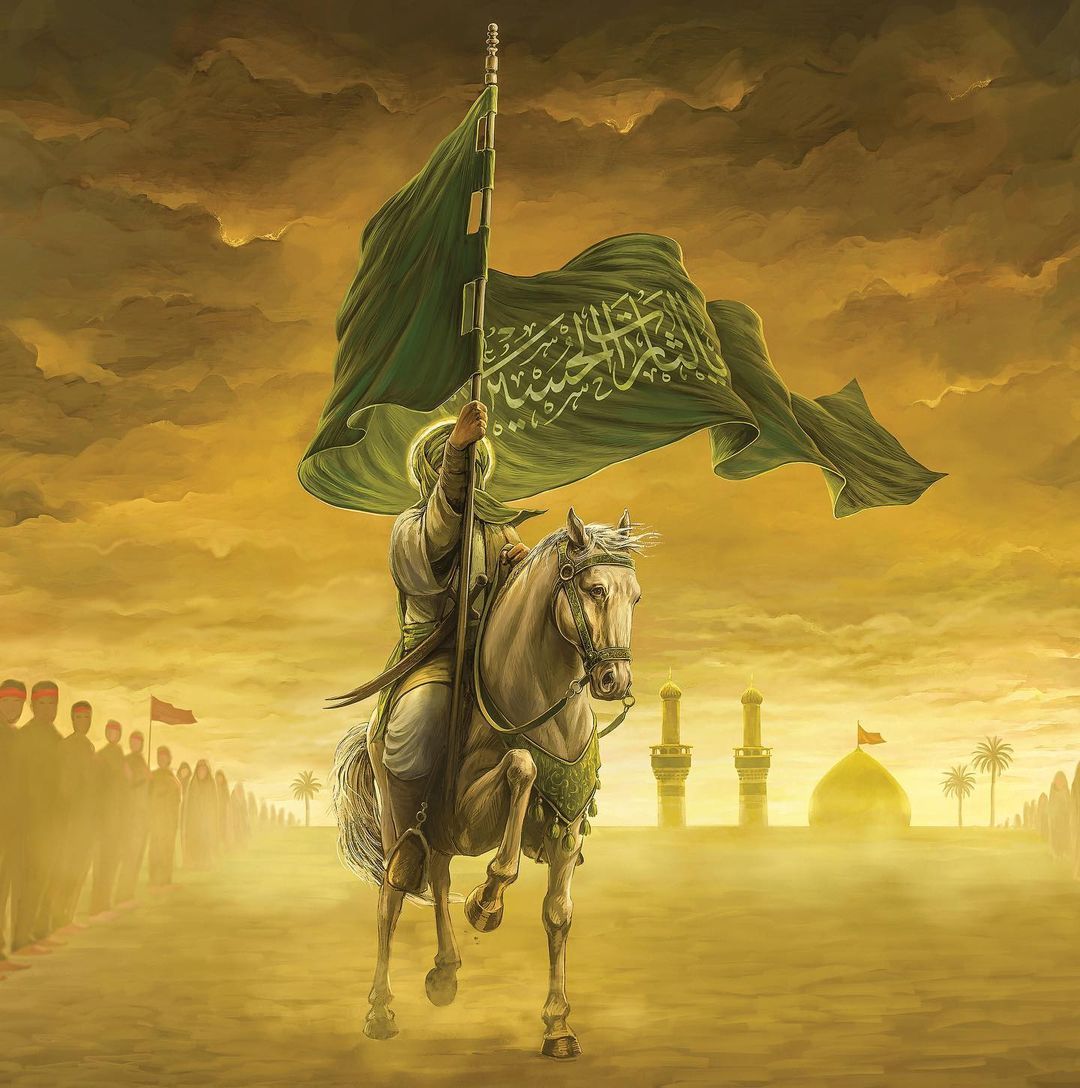 1080x1088 Komeil Karimi on Instagram‎:. #یالثارات_الحسین (ع)‎. Warriors wallpaper, Islamic art, Islamic artwork