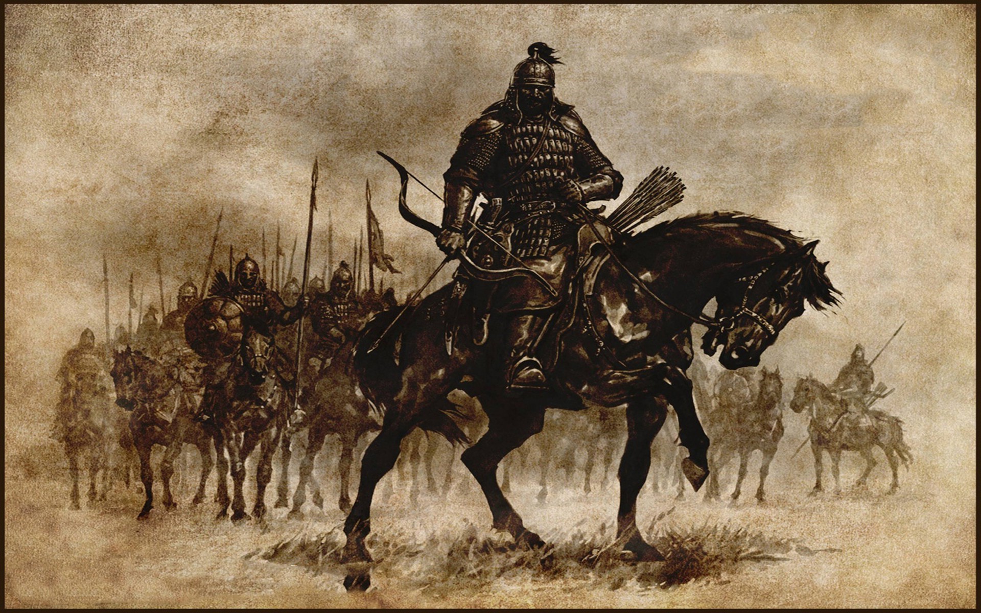 1920x1200 warrior mount and blade archers video games horse Gallery HD Wallpaper