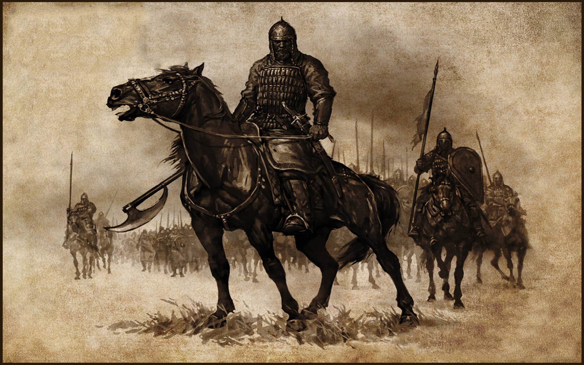 1920x1200 warrior mount and blade archers video games horse Gallery HD Wallpaper