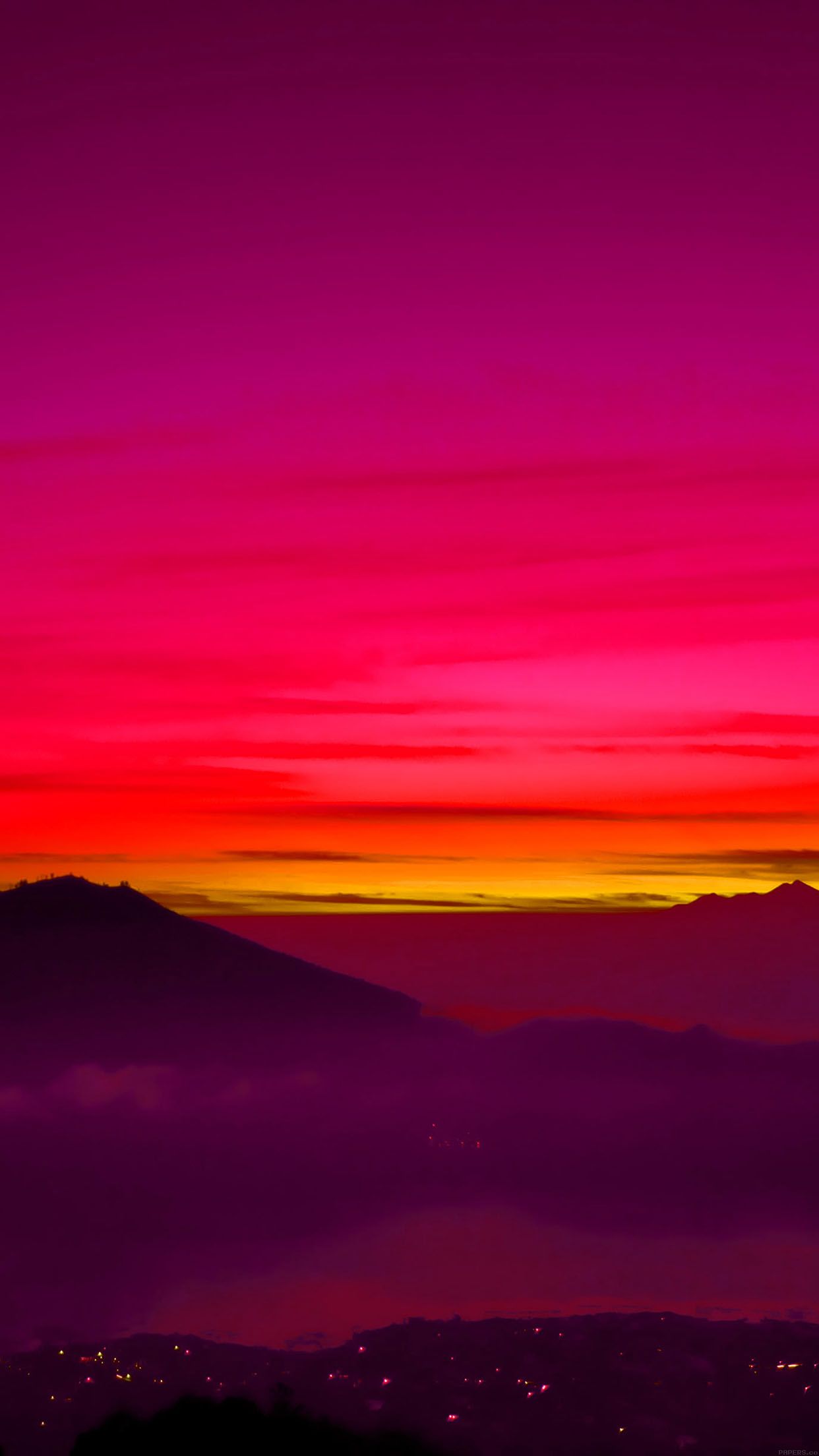 1242x2208 iPhoneXpapers red balinese dream sea mountain sunset