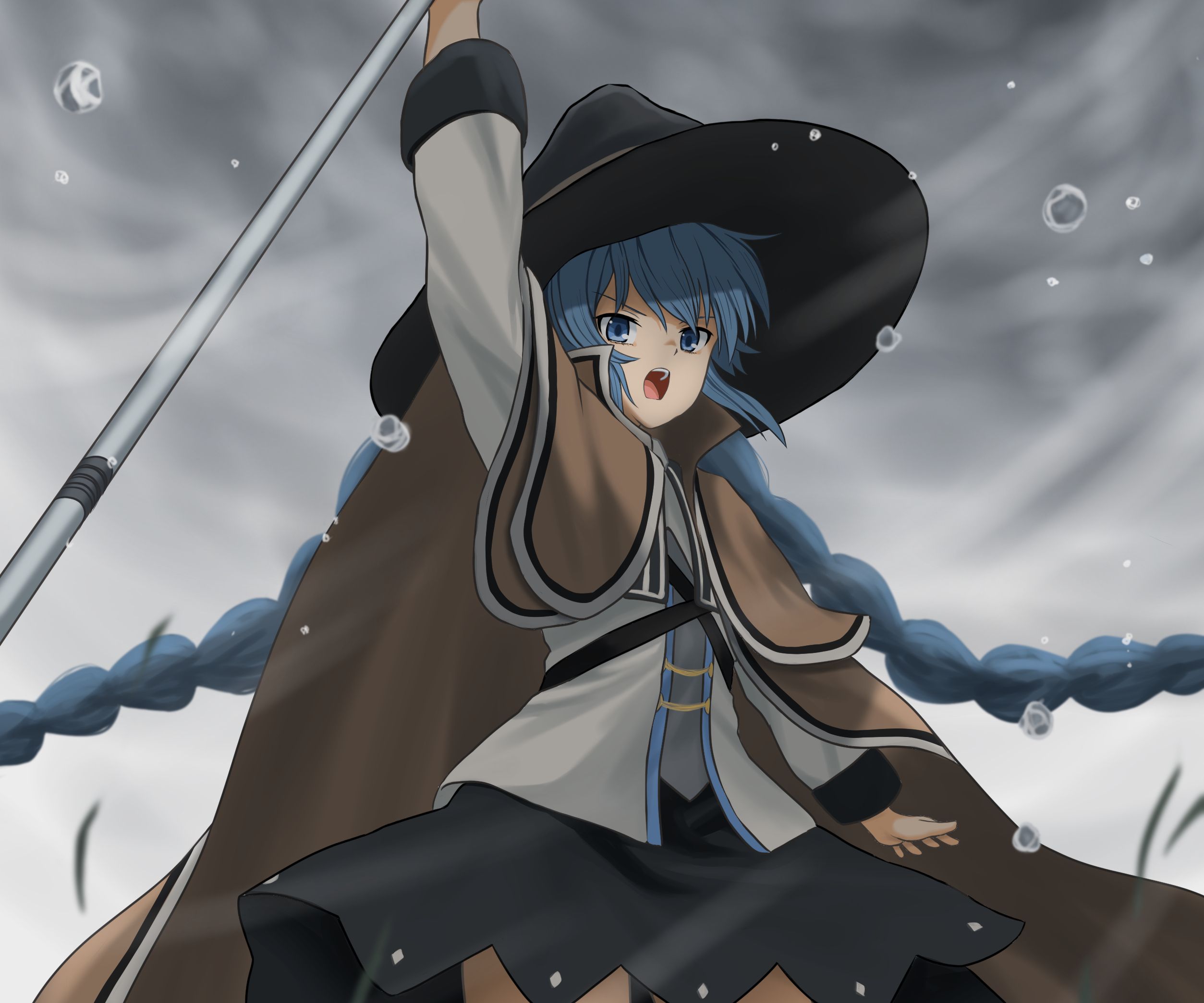 2507x2089 HD desktop wallpaper: Anime, Mushoku Tensei: Jobless Reincarnation, Roxy Migurdia download free picture