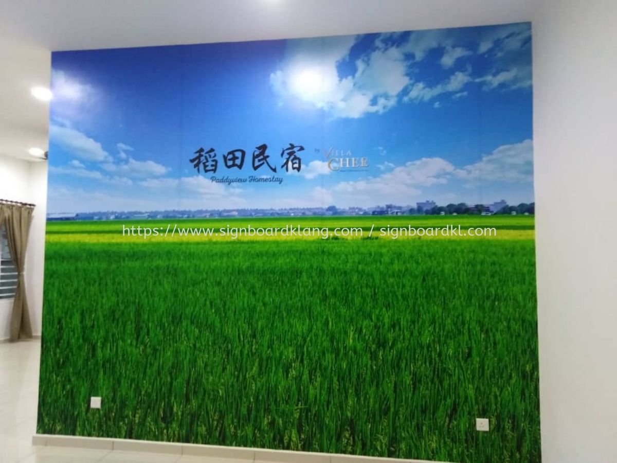 1200x900 villa chee wallpaper printing signage signboard at sekinchan WALLPAPER PRINTING Klang, Malaysia Supplier, Supply, Manufacturer