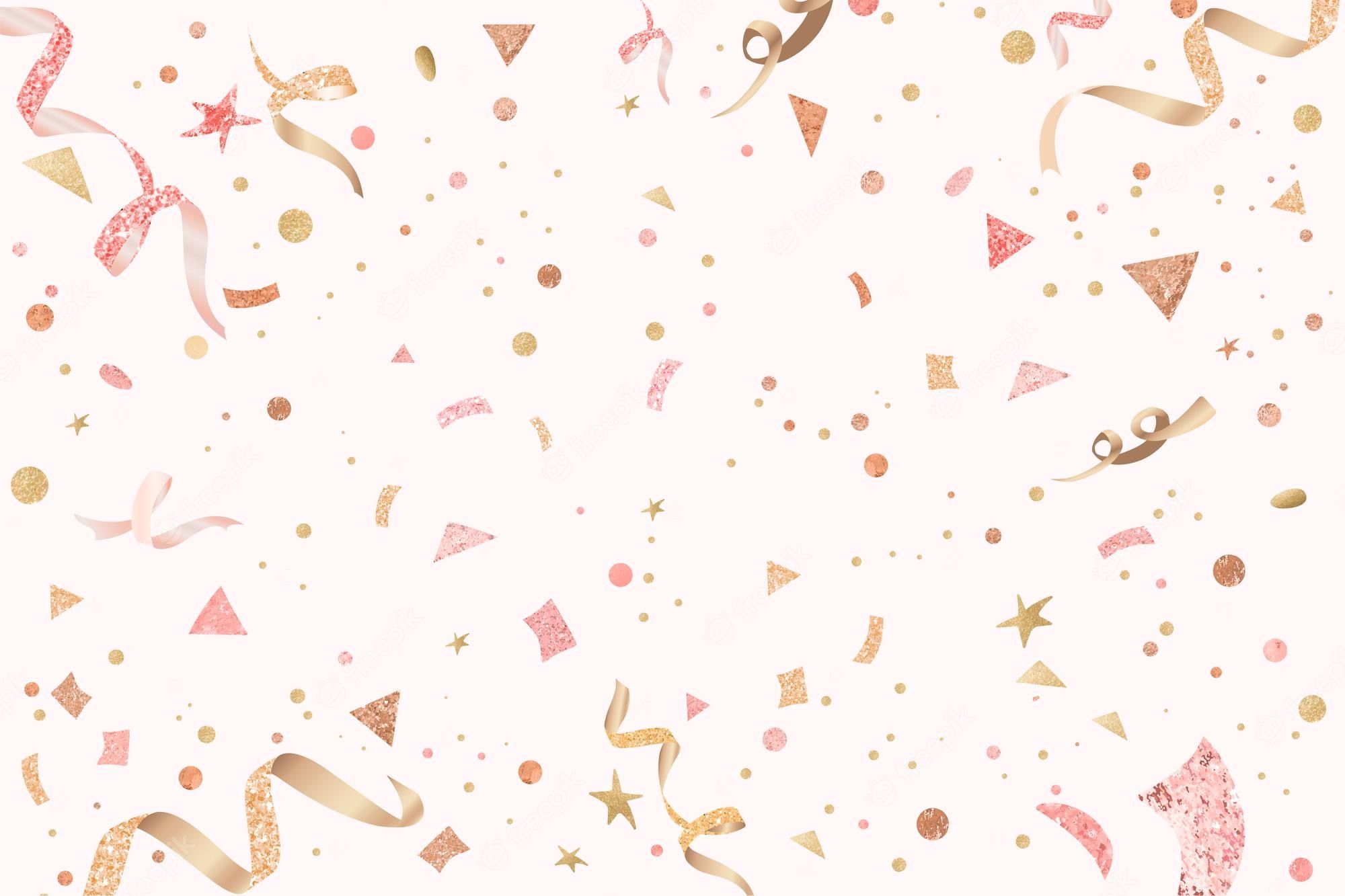 Gold Confetti Wallpapers - Top Free Gold Confetti Backgrounds