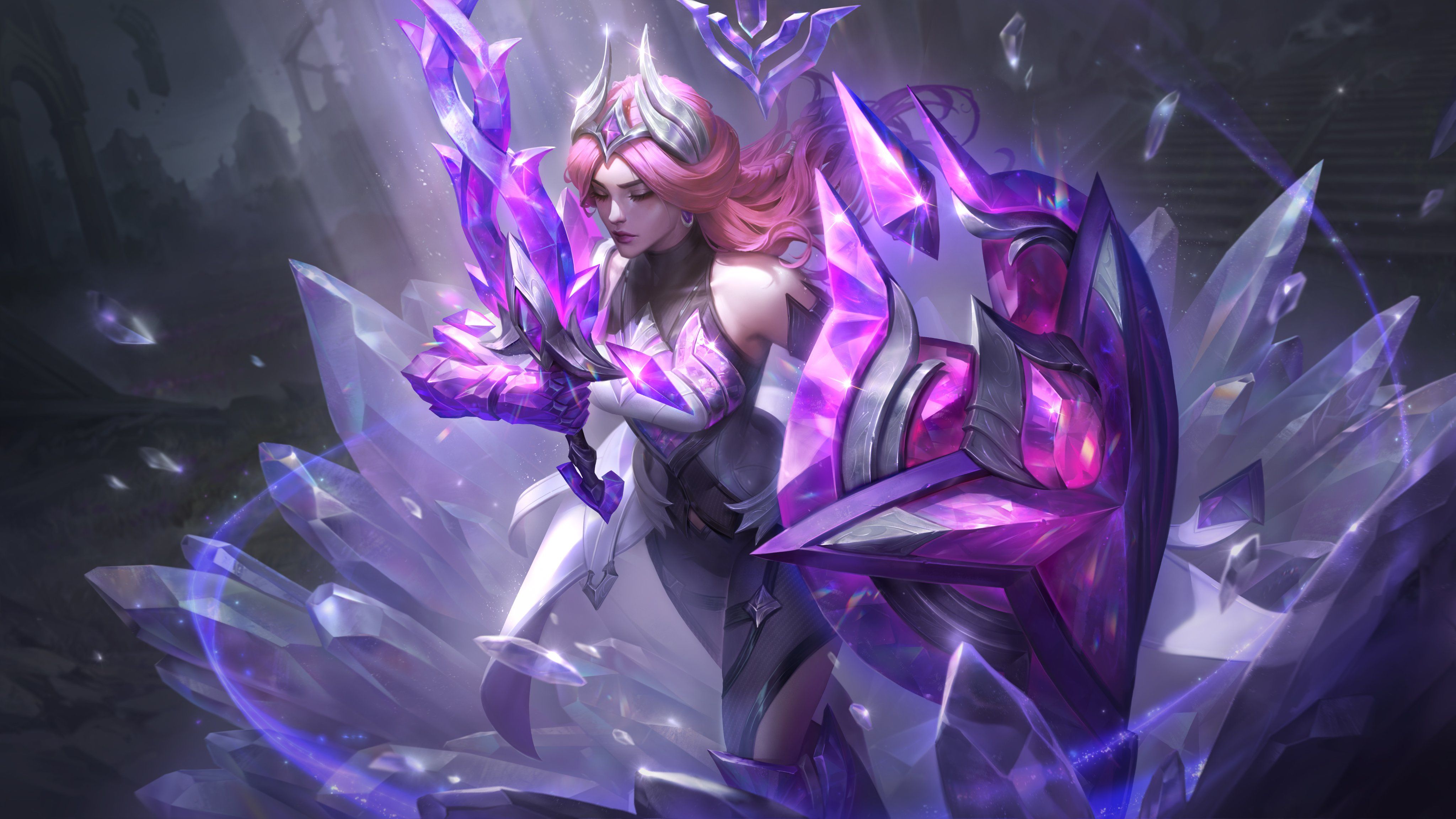 4096x2305 Leona (League Of Legends) HD Wallpaper and Background