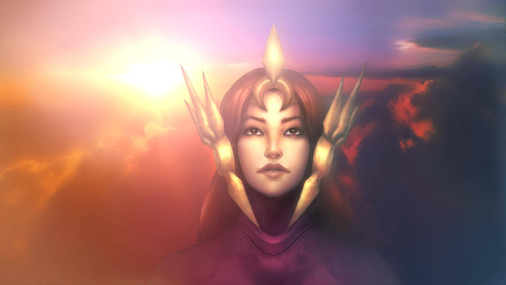 1920x1080 Download 4k League Of Legends Shining Leona Wallpaper
