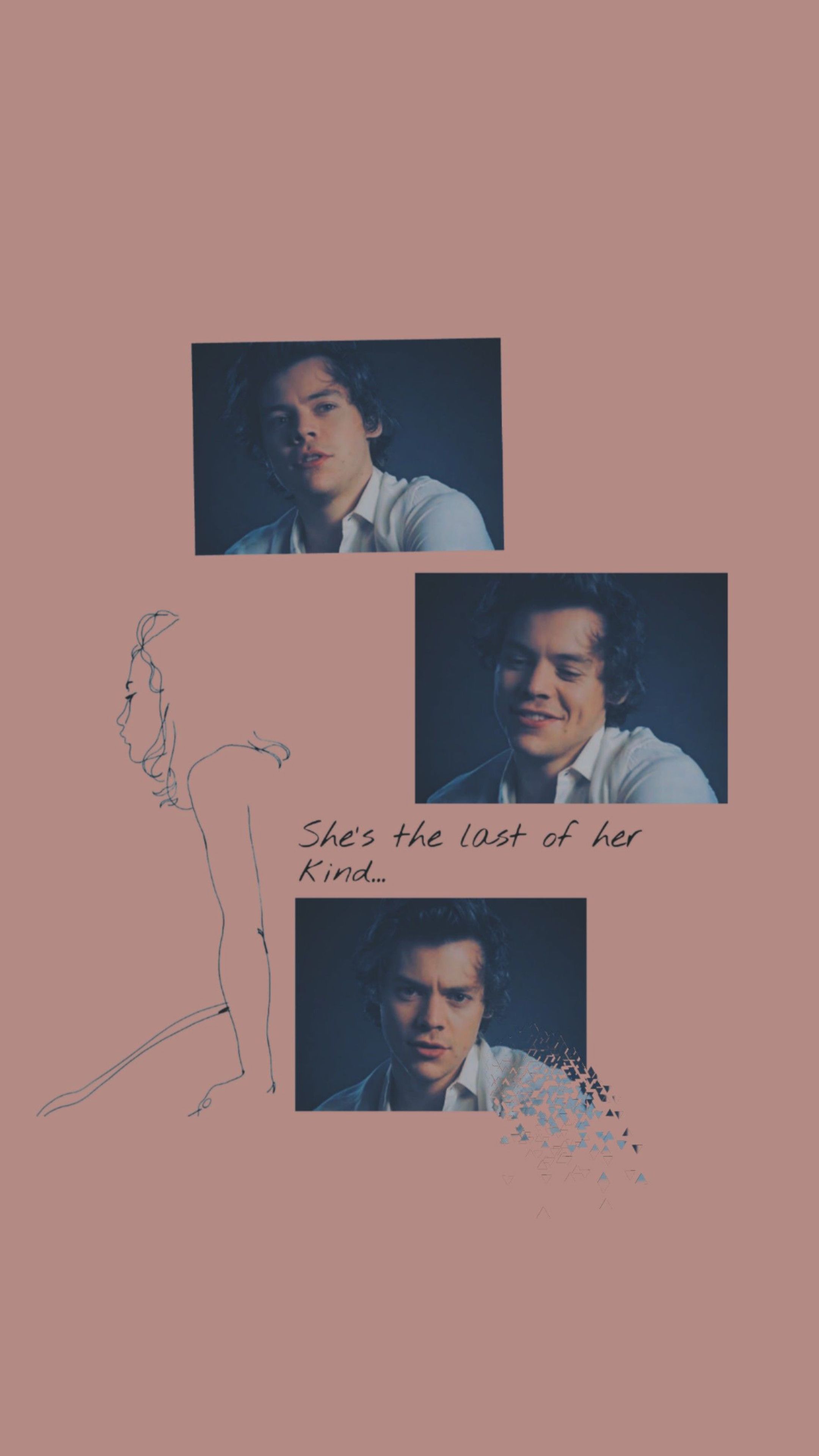 2160x3840 Harry Styles Aesthetic Wallpaper