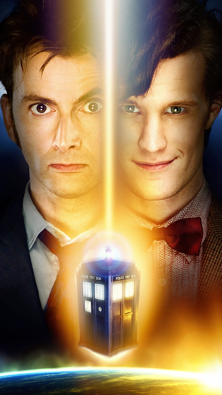 850x1511 Doctor Who 10th And 11th Doctor HD phone wallpaper