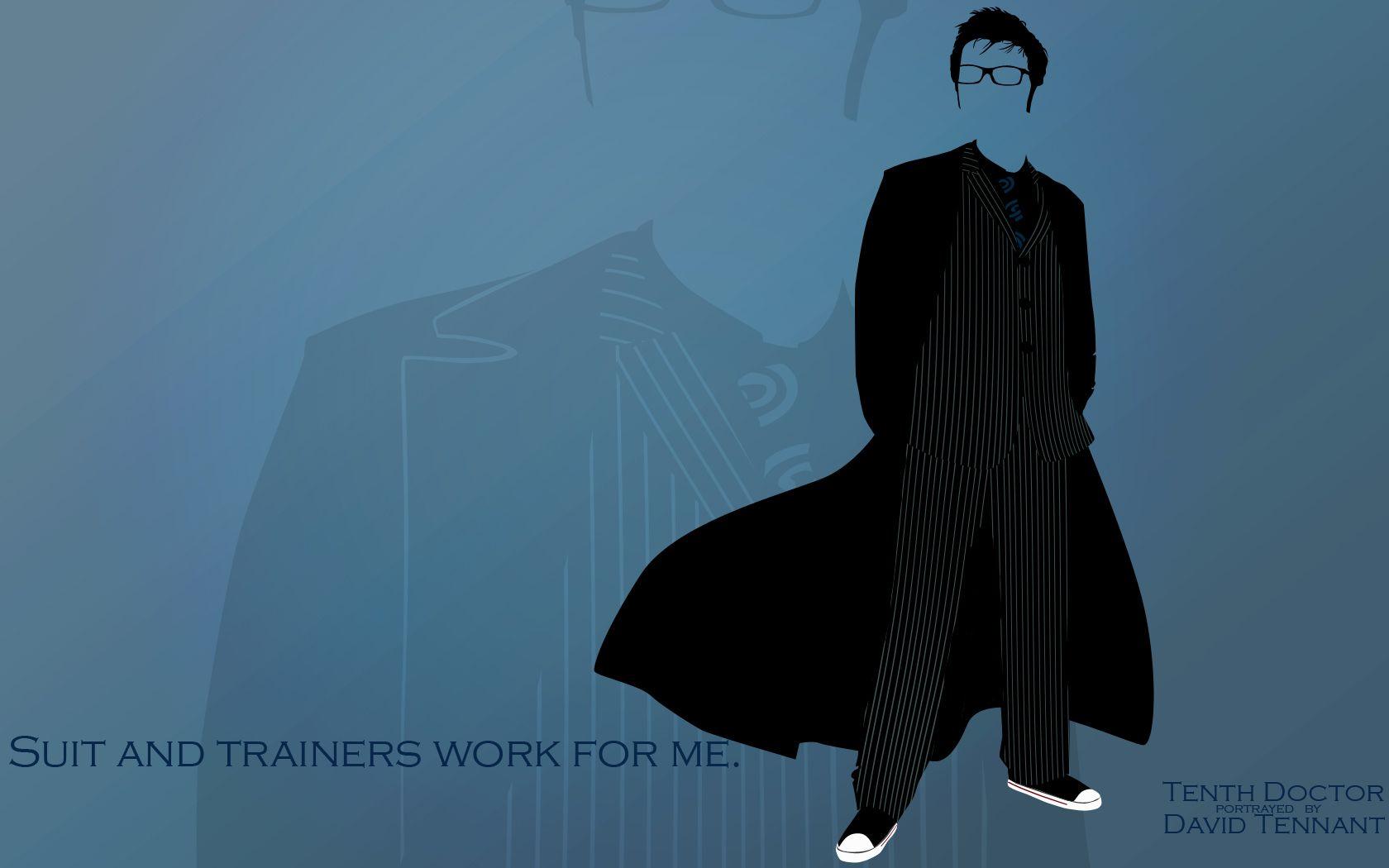 1680x1050 The 10th Doctor Who Background