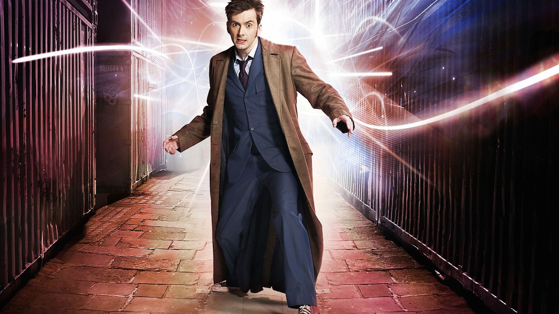 1920x1080 Men's brown overcoat, Doctor Who, The Doctor, David Tennant, Tenth Doctor HD wallpaper