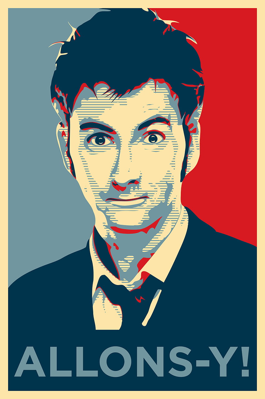 850x1278 David Tennant Doctor Who Allons Y 10th doctor allons y HD phone wallpaper