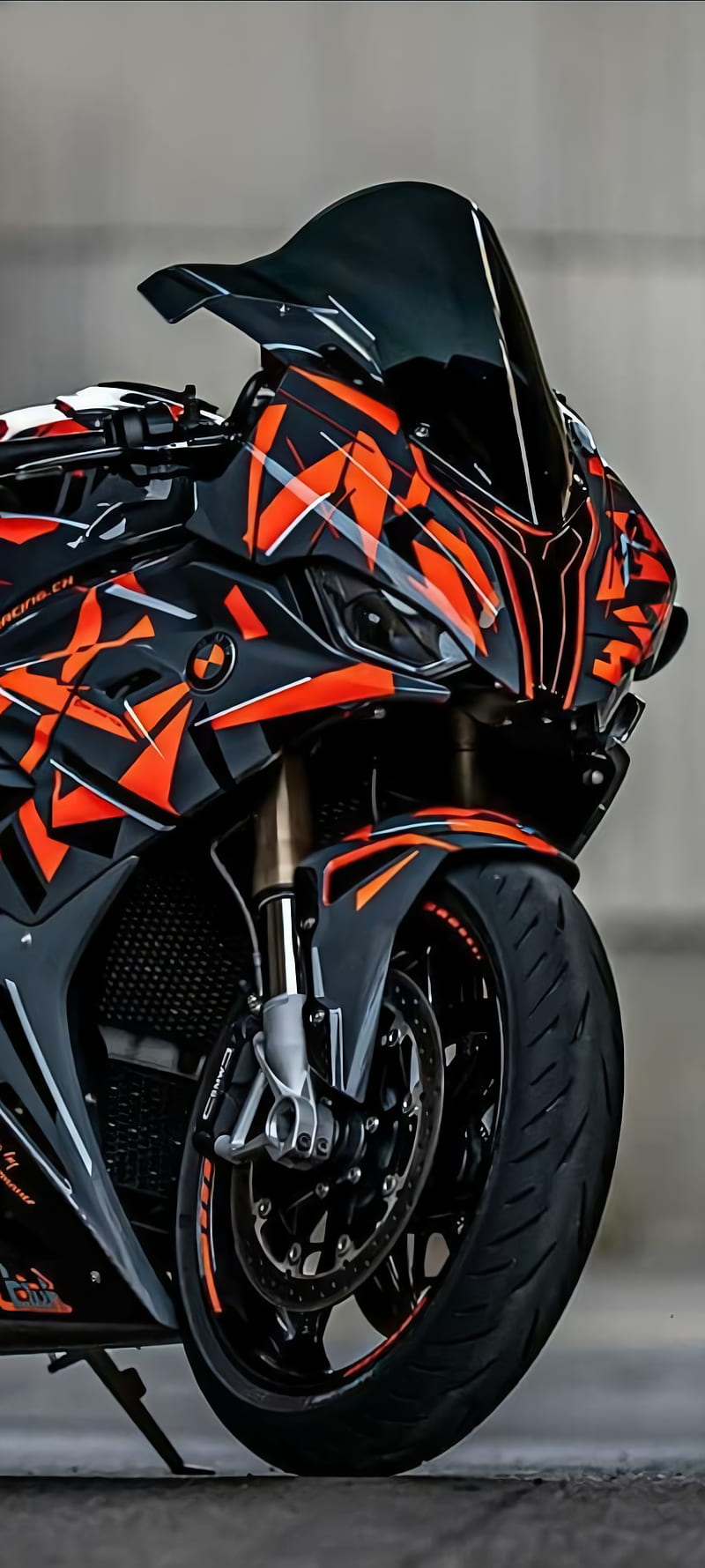800x1779 Bmw M2 S1000rr, bike, bmw car, motorcycle, HD phone wallpaper