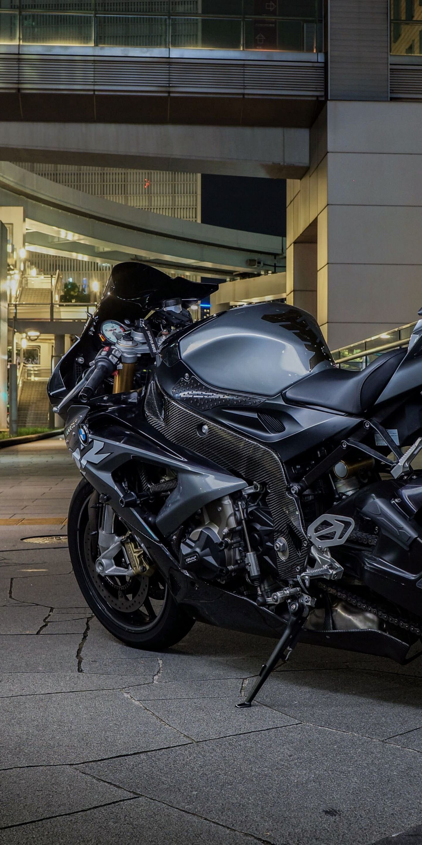 1440x2880 Motorcycle S 1000 RR black bike Wallpaper Download