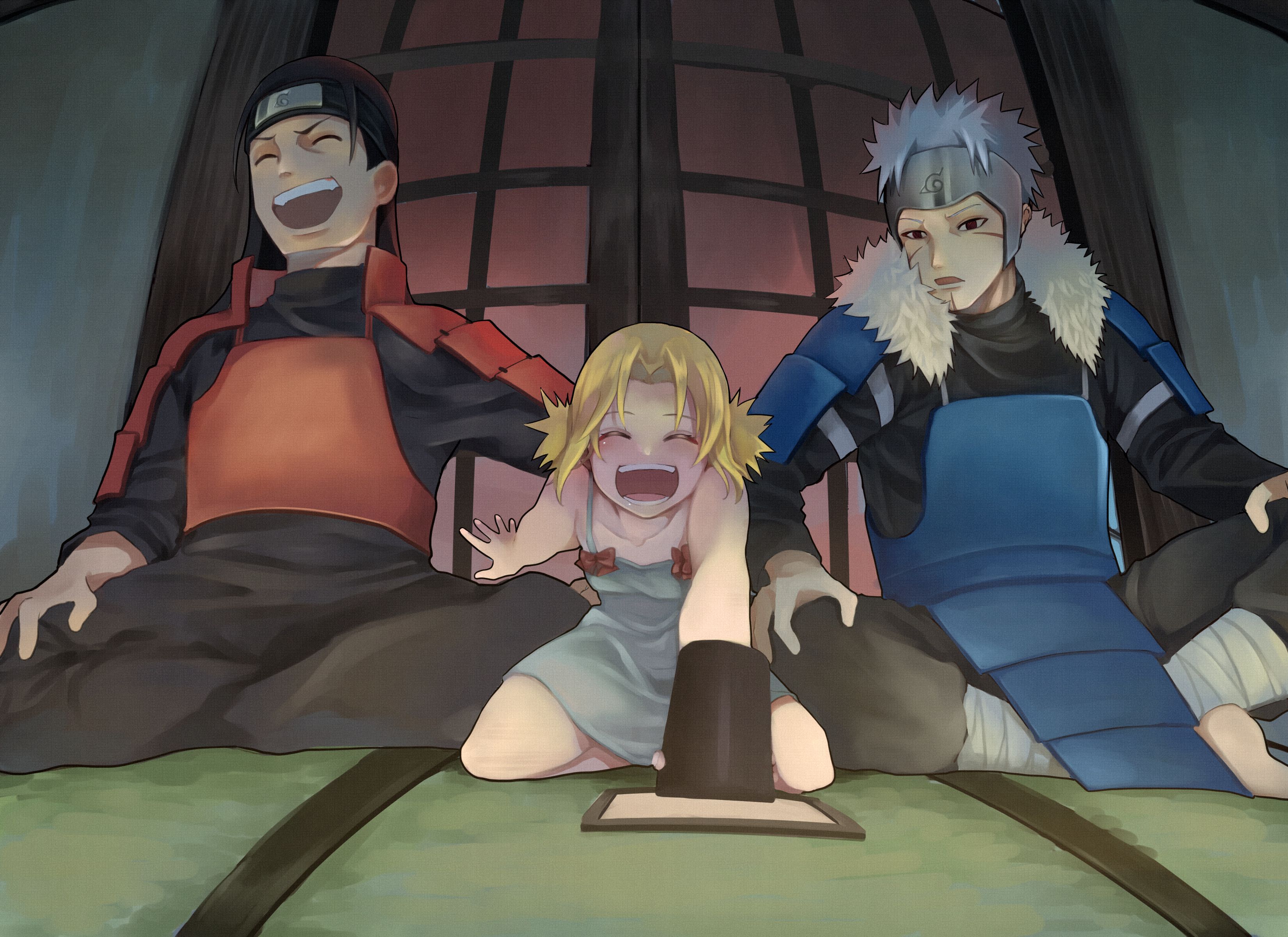 3300x2400 HD desktop wallpaper: Anime, Naruto, Tsunade (Naruto), Hashirama Senju, Tobirama Senju download free picture