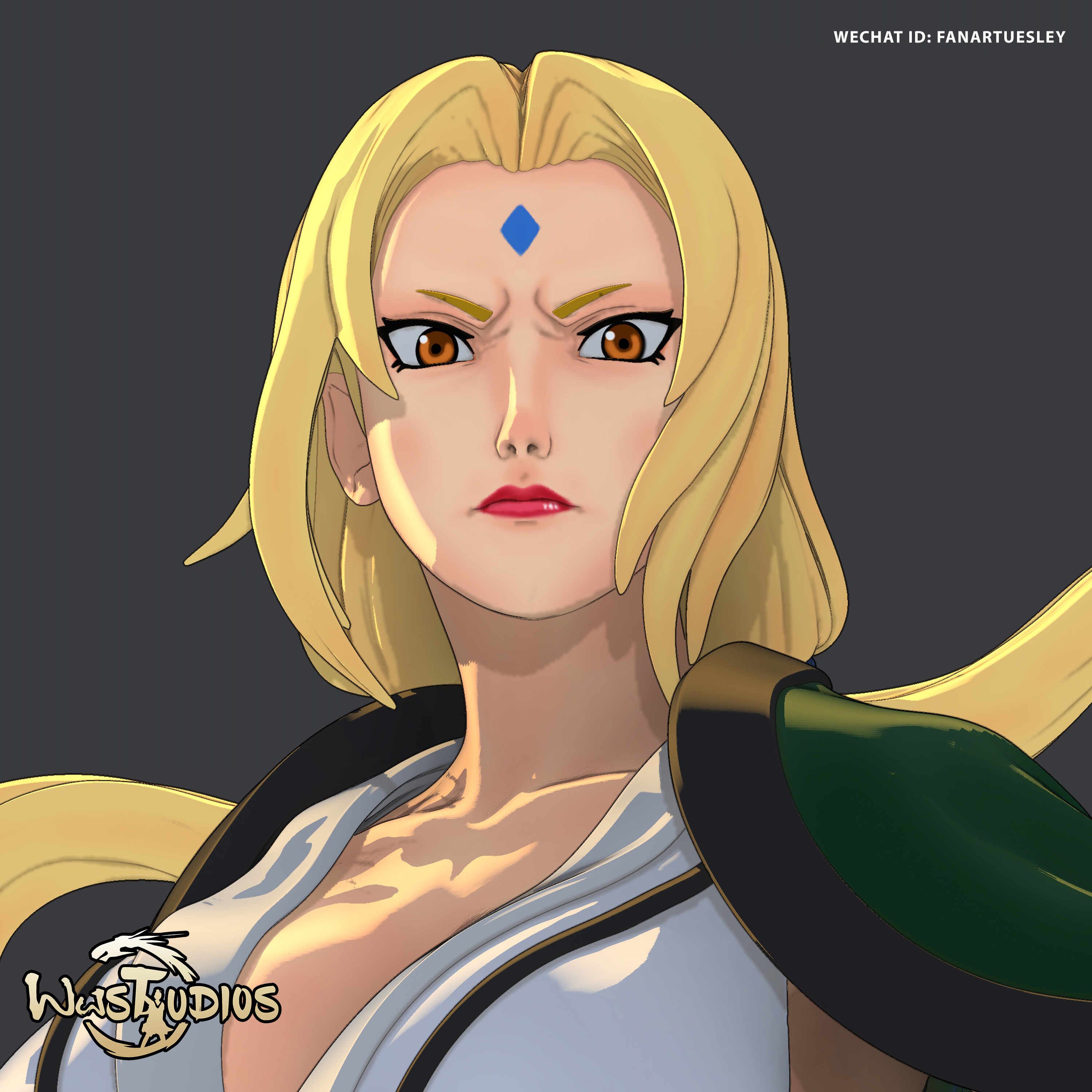 3000x3000 Tsunade Senju