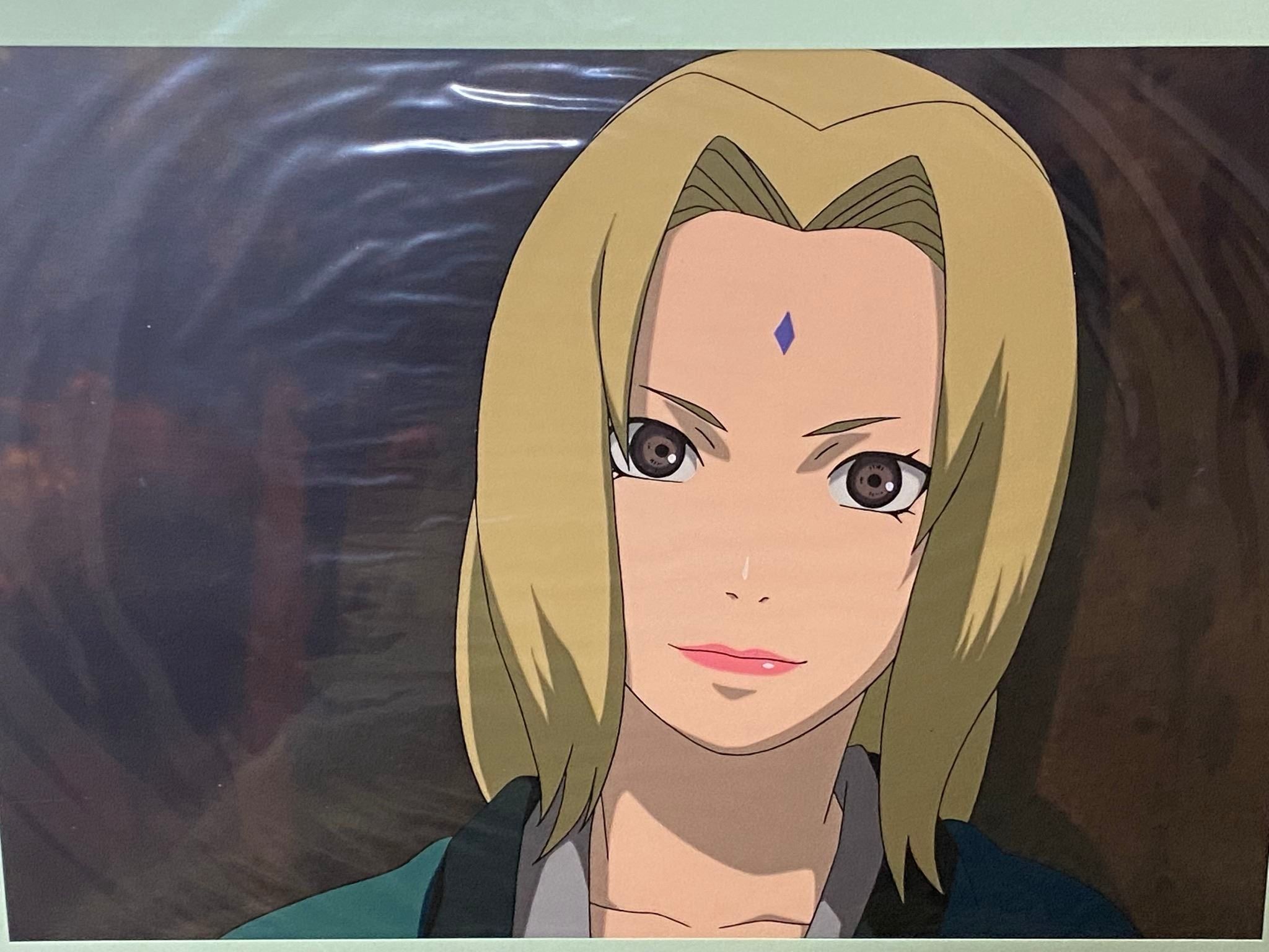 2048x1536 Naruto animation cel of Tsunade Senju