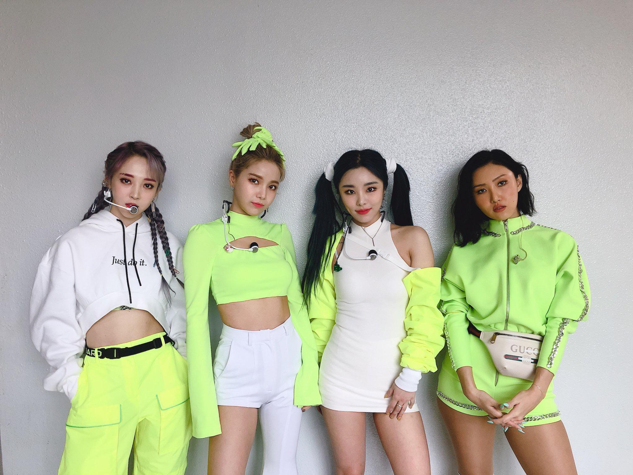 2048x1536 MAMAMOO Twitter Update: “in a while at 3.50pm, inkigayo will be broadcasted from SBS