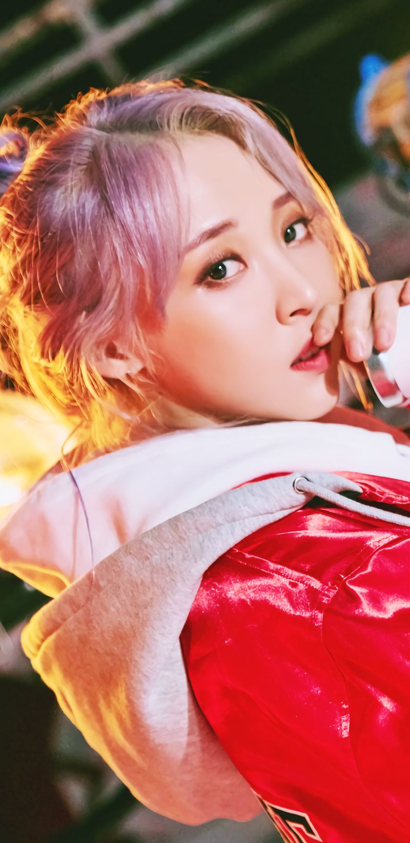 800x1645 MAMAMOO Moonbyul HIP Wallpaper & LockScreen