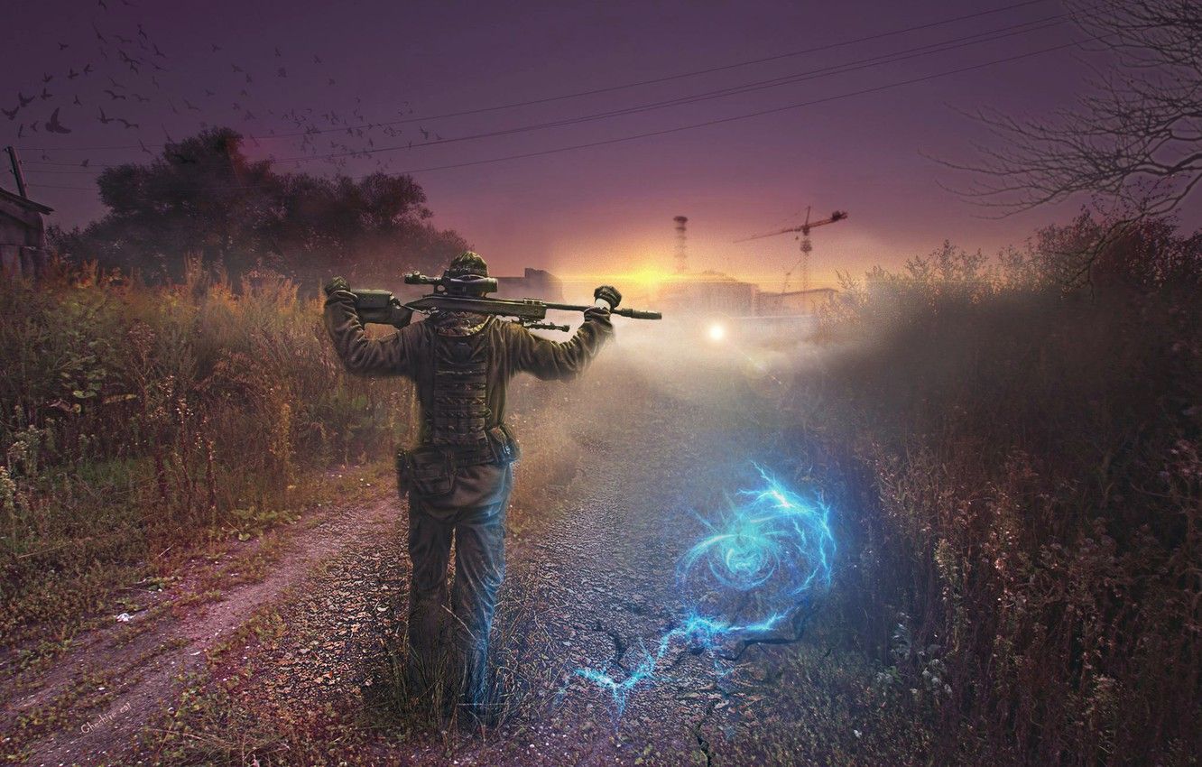 1332x850 Free download Wallpaper Stalker sniper Stalker Chernobyl Art anomaly image [1332x850] for your Desktop, Mobile & Tablet. Explore Anomaly Wallpaper. Anomaly Background