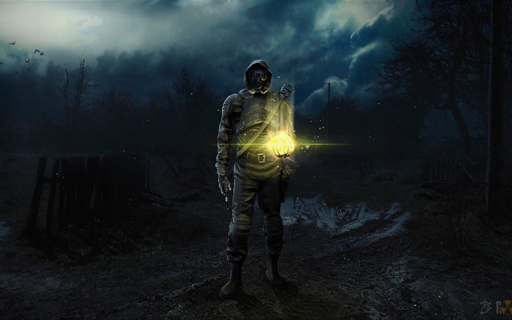 1680x1050 1680x1050 Stalker, Art, Zone, Chernobyl wallpaper JPG Gallery HD Wallpaper