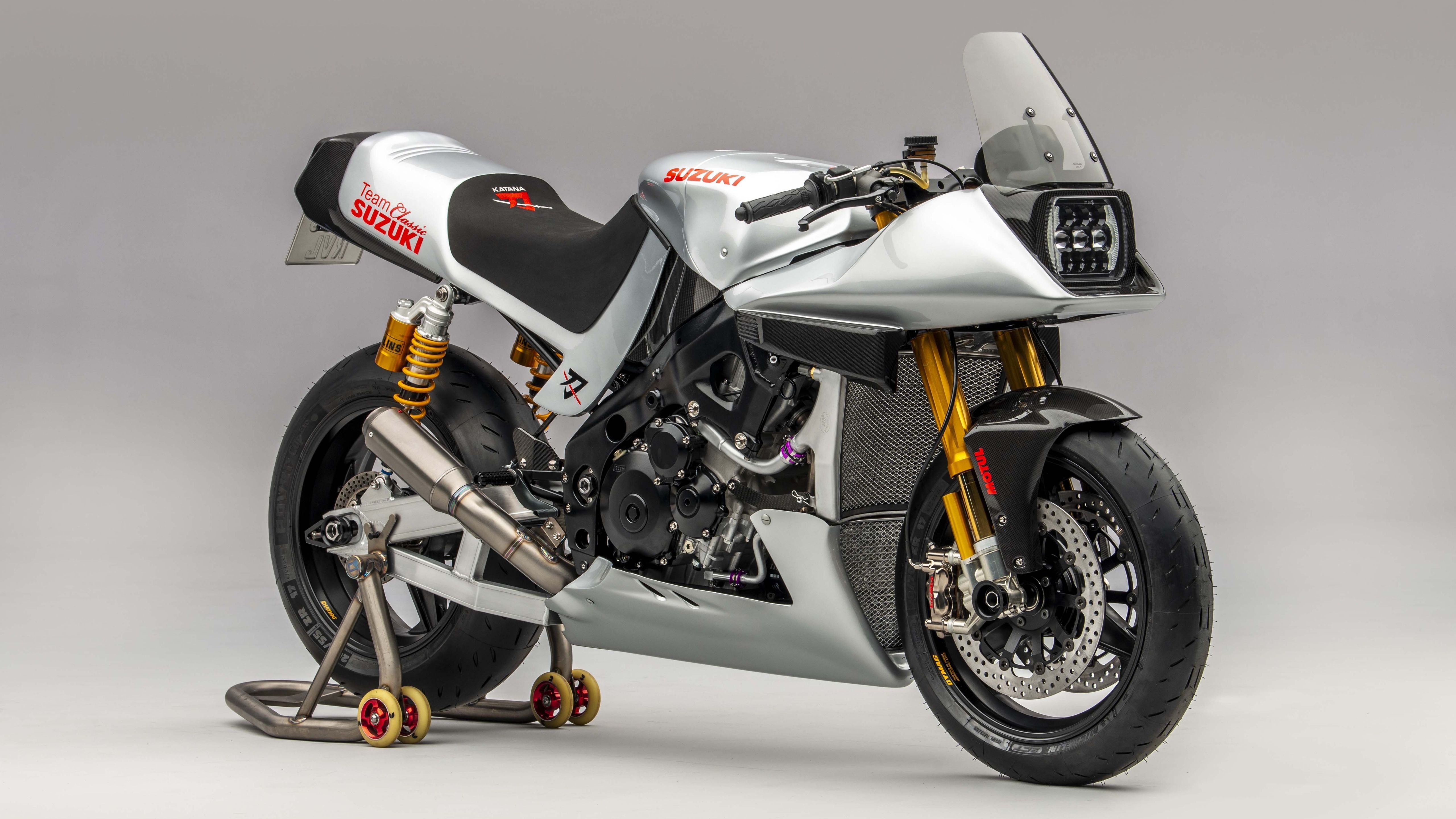 5120x2880 Team Classic Suzuki Katana Wallpaper 4K, 5K